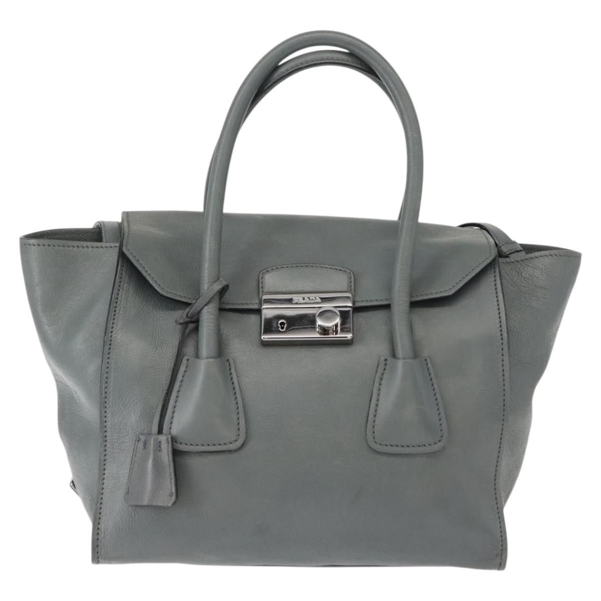 Prada Prada Twin Pocket Lock Flap Tote Glace Calf Size ONE SIZE - 1 Thumbnail