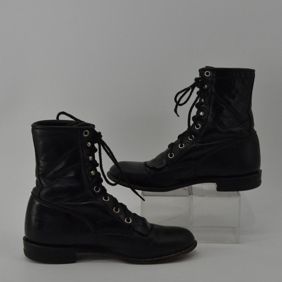 Justin Boots Justin Boots Womens Size 6 USA Western Roper Rodeo Cowgirl Size US 6 / IT 36 - 6 Thumbnail