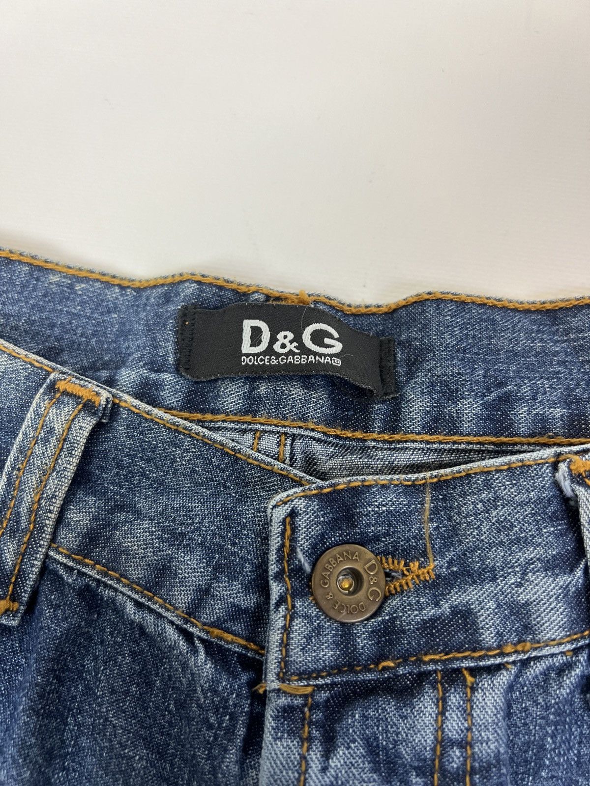 Dolce & Gabbana Vintage Dolce Gabbana Y2K big logo Jeans pants Size US 34 / EU 50 - 10 Thumbnail