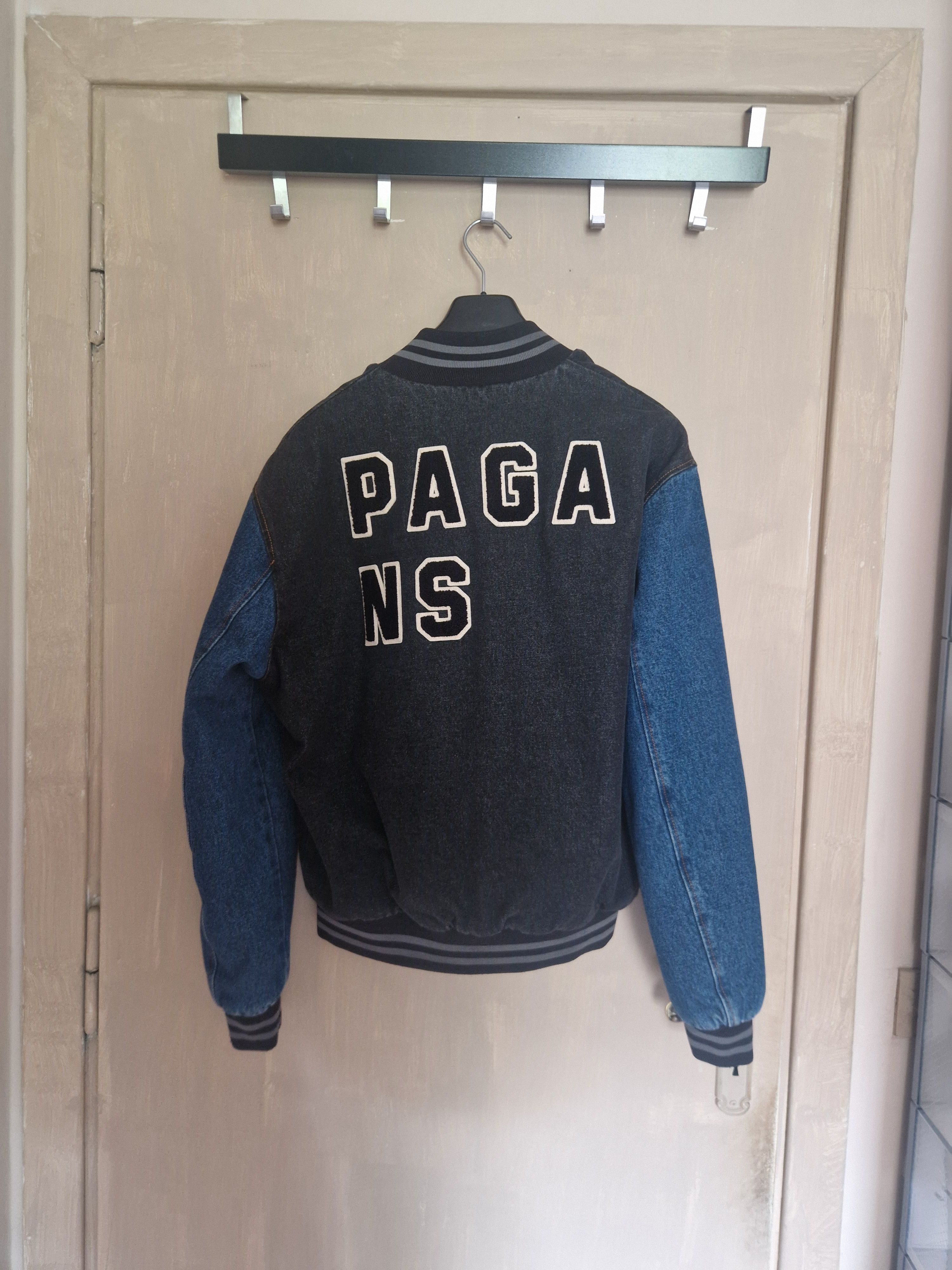 Aries Varsity Denim Jacket Size US M / EU 48-50 / 2 - 6 Thumbnail