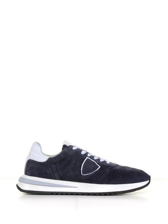 Philippe Model PHILIPPE MODEL Men Sneakers TYLU DL09 DAIM LAVE BLEU BLANC Blue Size US 6 / EU 39 - 1 Thumbnail