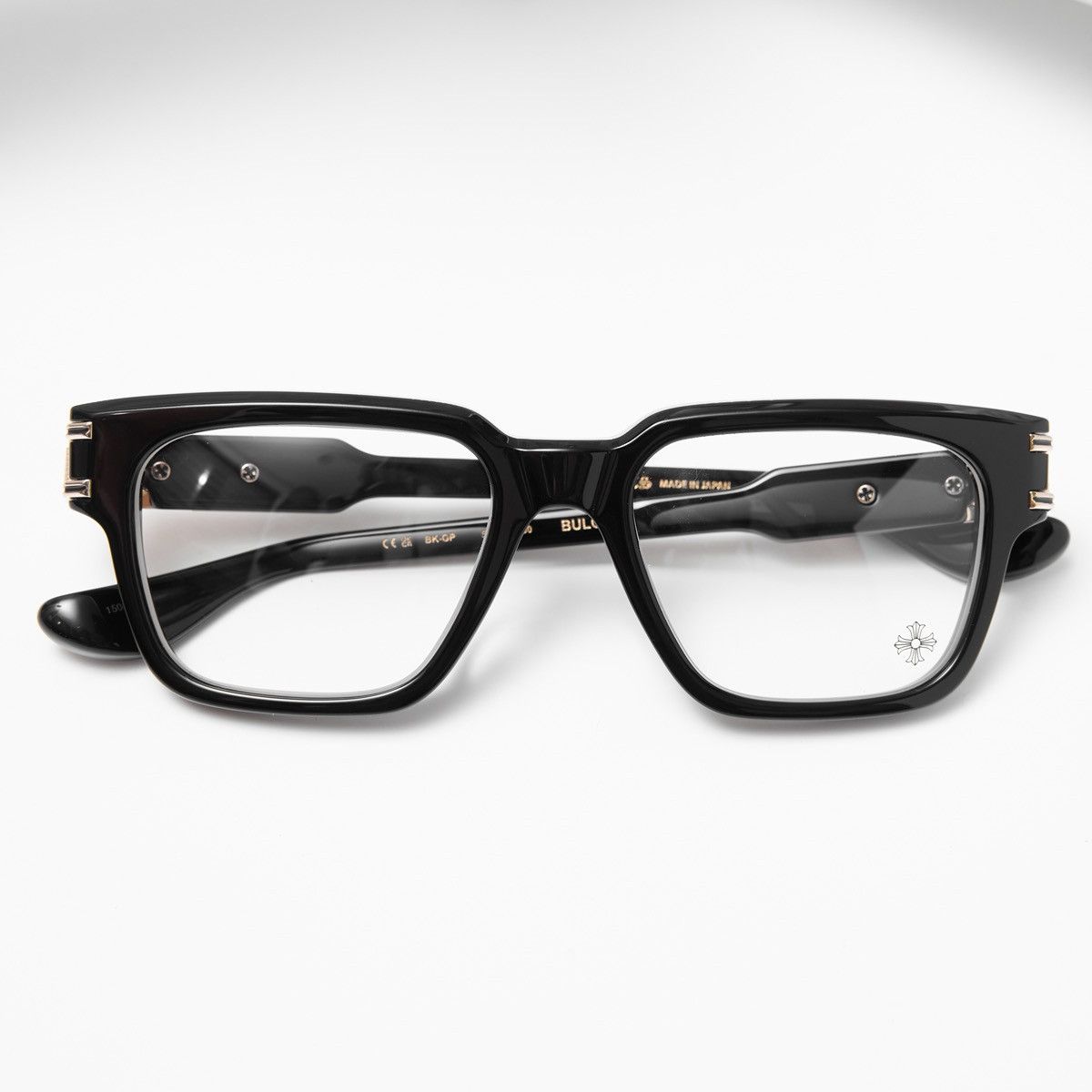 Chrome Hearts CHROME HEARTS BULGE BLACK GOLD PLATED GLASSES Size ONE SIZE - 6 Thumbnail