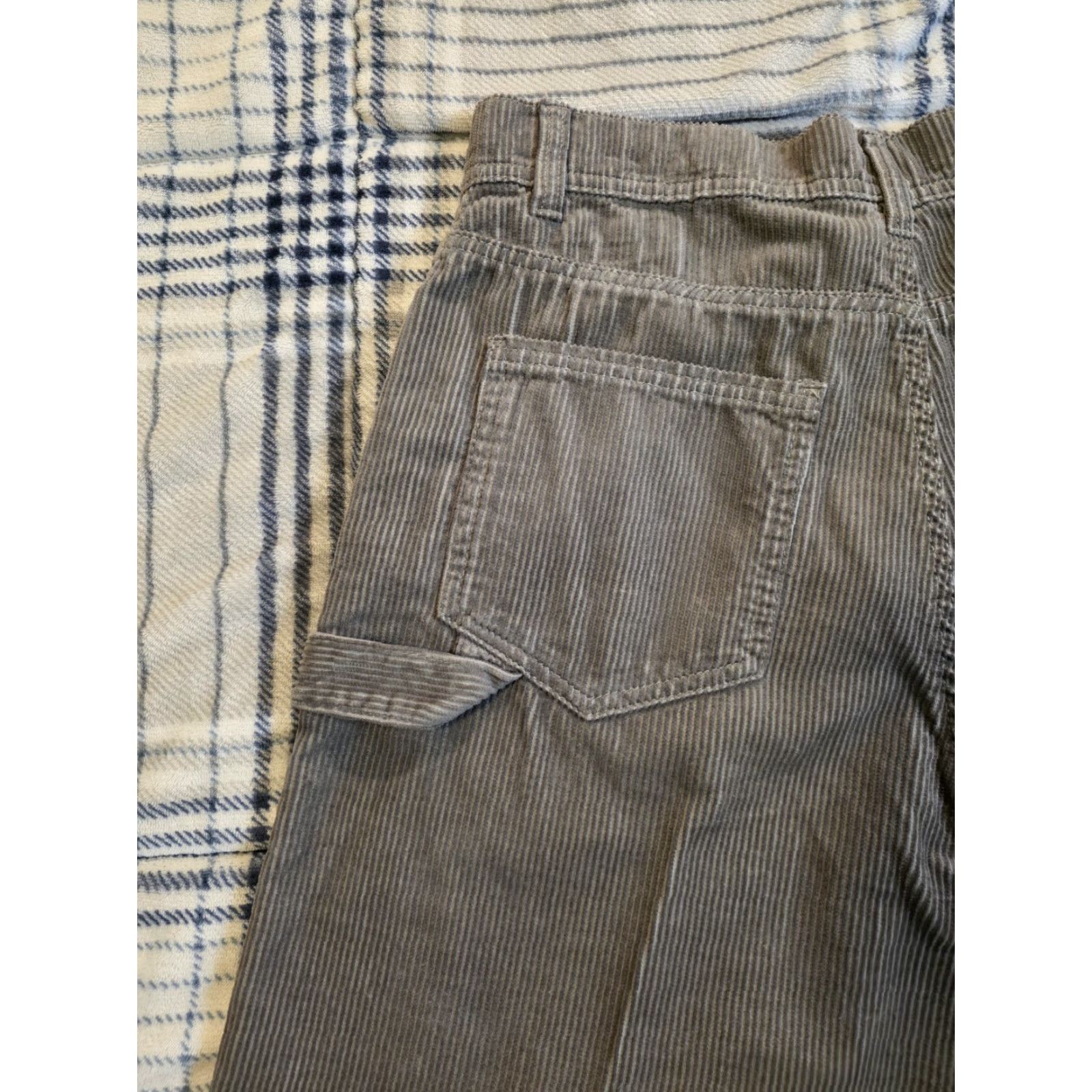 Vintage VINTAGE No Boundaries Carpenter Pants Wide-Leg Corduroy Green 34x31 Men Regular 90s Grunge Hip Hop"} Size US 34 / EU 50 - 4 Thumbnail