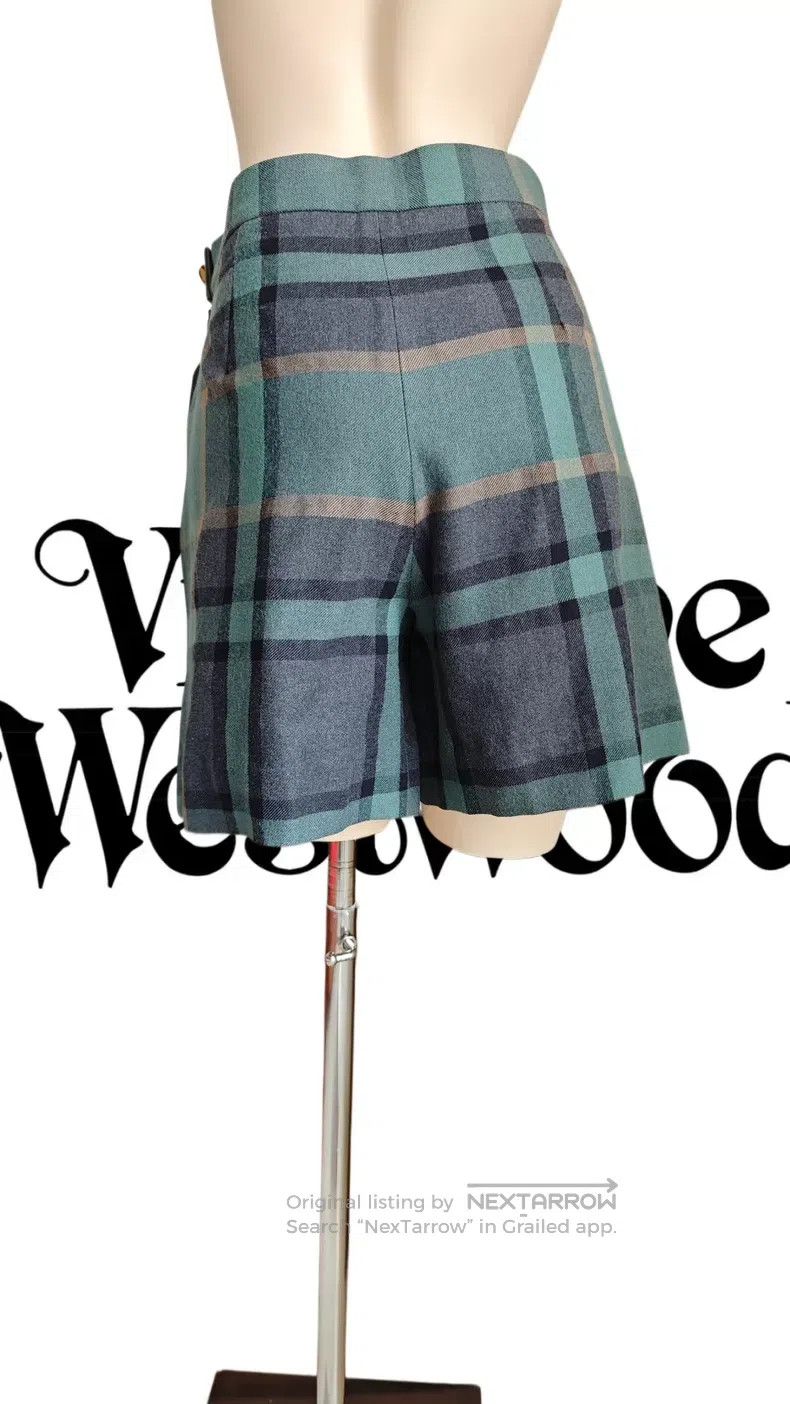 Vivienne Westwood Vivienne Westwood Green Plaid Skort Size 26" / US 2 / IT 38 - 3 Thumbnail
