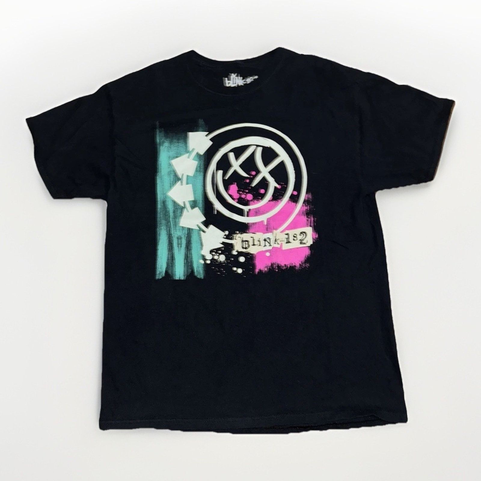 Band Tees × Vintage Blink-182 Band T-Shirt Black L 20x27 Pop Punk Size US L / EU 52-54 / 3 - 1 Thumbnail