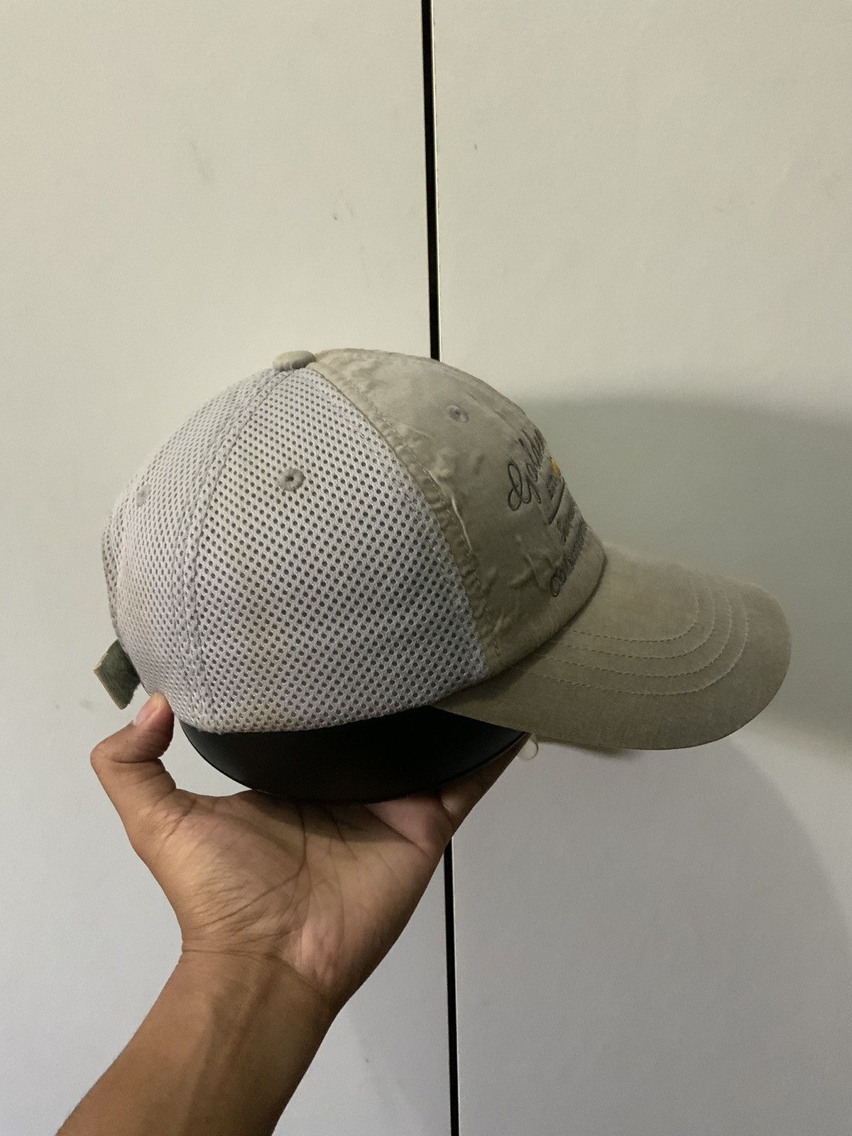 Designer × Golden Bear Golden Bear Columbus Ohio USA Trucker Hat Size ONE SIZE - 4 Thumbnail