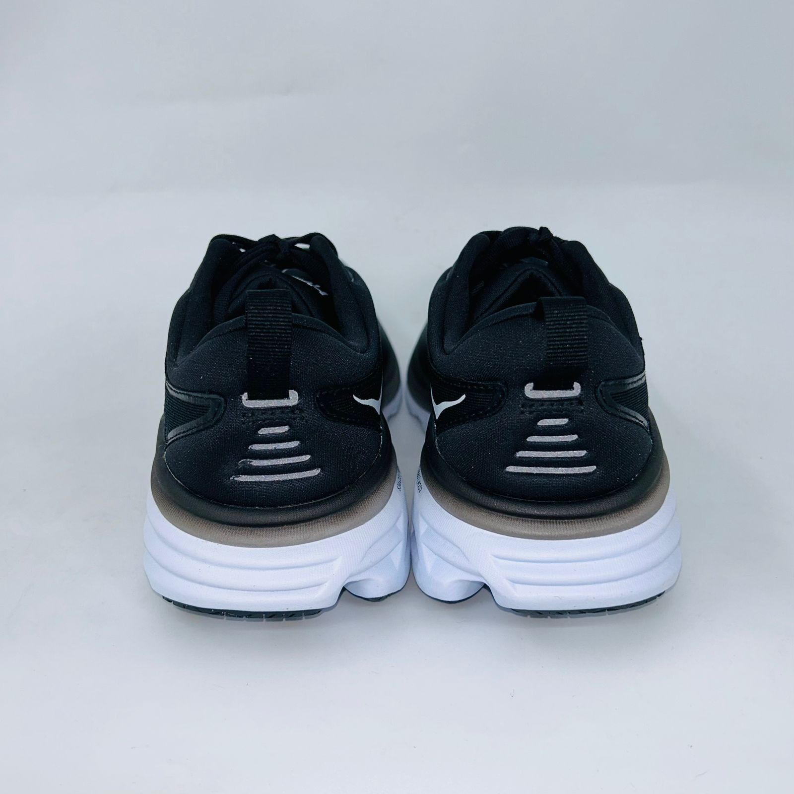 Hoka HOKA WOMENS BONDI 8 WHITE/BLACK MESH RUNNING SHOES SIZE 7.5B Size US 7.5 / IT 37.5 - 3 Thumbnail