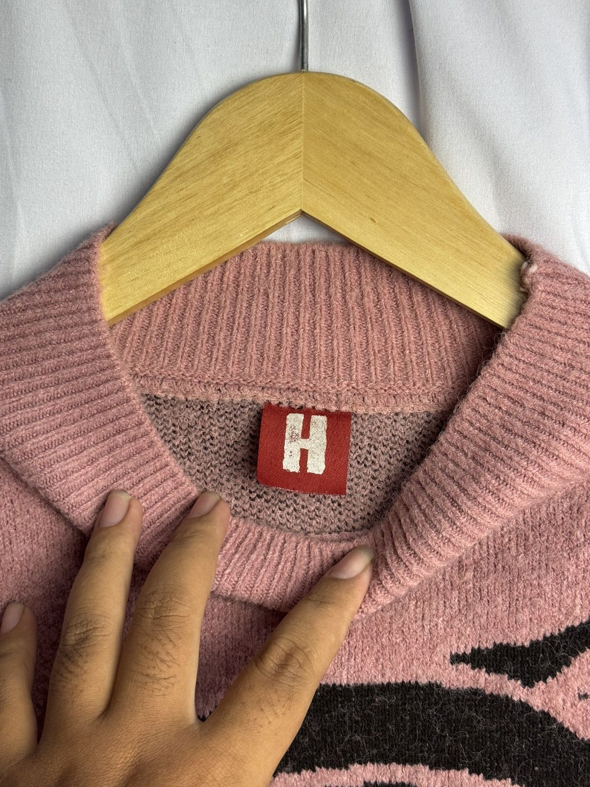 Hysteric Glamour × Japanese Brand Hysteric Glamour 80s Knit Sweater Golden Size Size US L / EU 52-54 / 3 - 6 Thumbnail