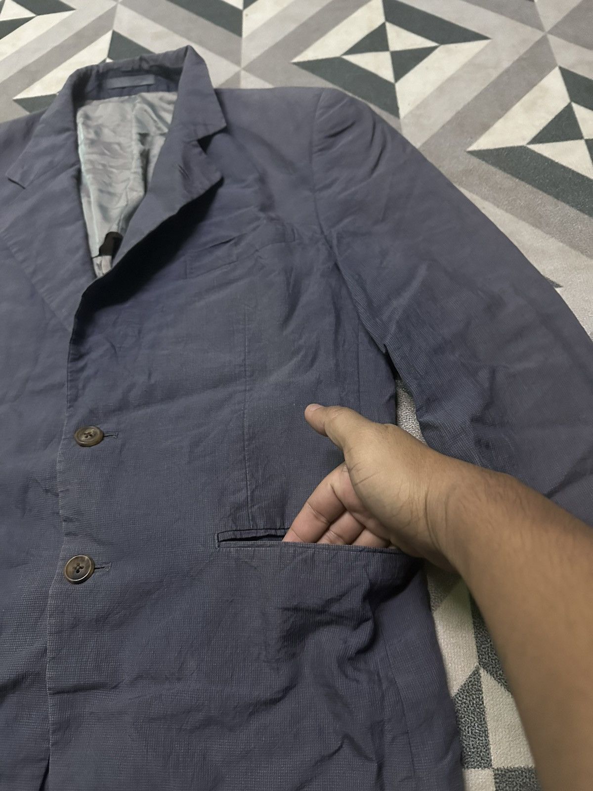 Burberry Burberry silk & linen coat Size US M / EU 48-50 / 2 - 4 Thumbnail