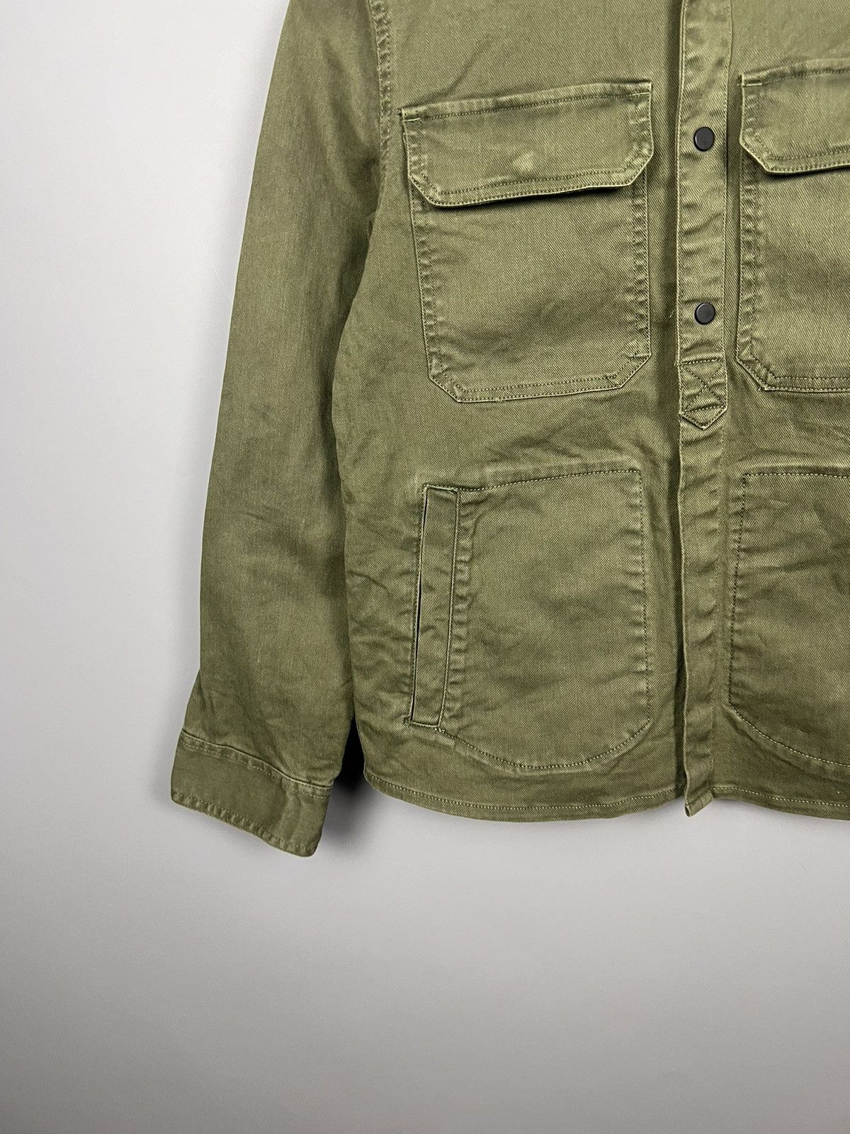 Zadig & Voltaire Zadig & Voltaire Kayak Military Jacket RARE Big Logo Army Size US XS / EU 42 / 0 - 8 Thumbnail