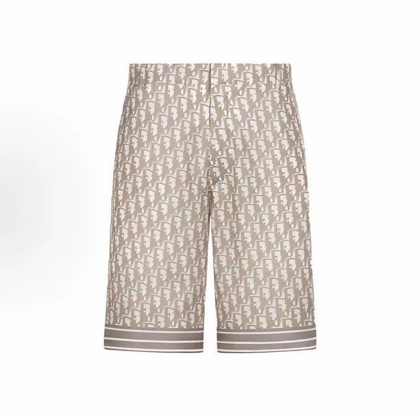 Dior Dior Monogram Silk Shorts Size US 30 / EU 46 - 1 Thumbnail