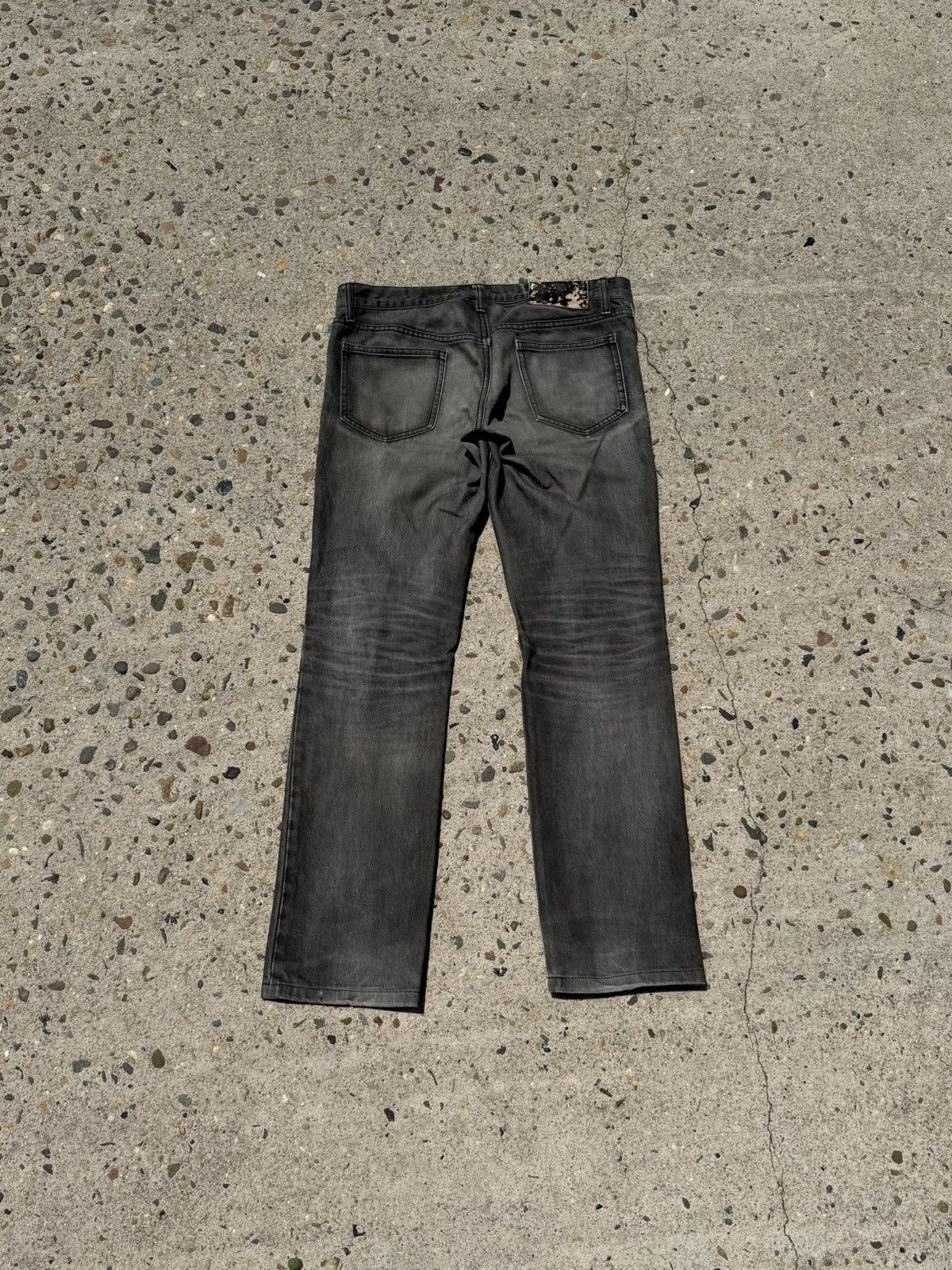 Shellac SHELLAC FADED BLACK JEANS Size US 30 / EU 46 - 4 Thumbnail