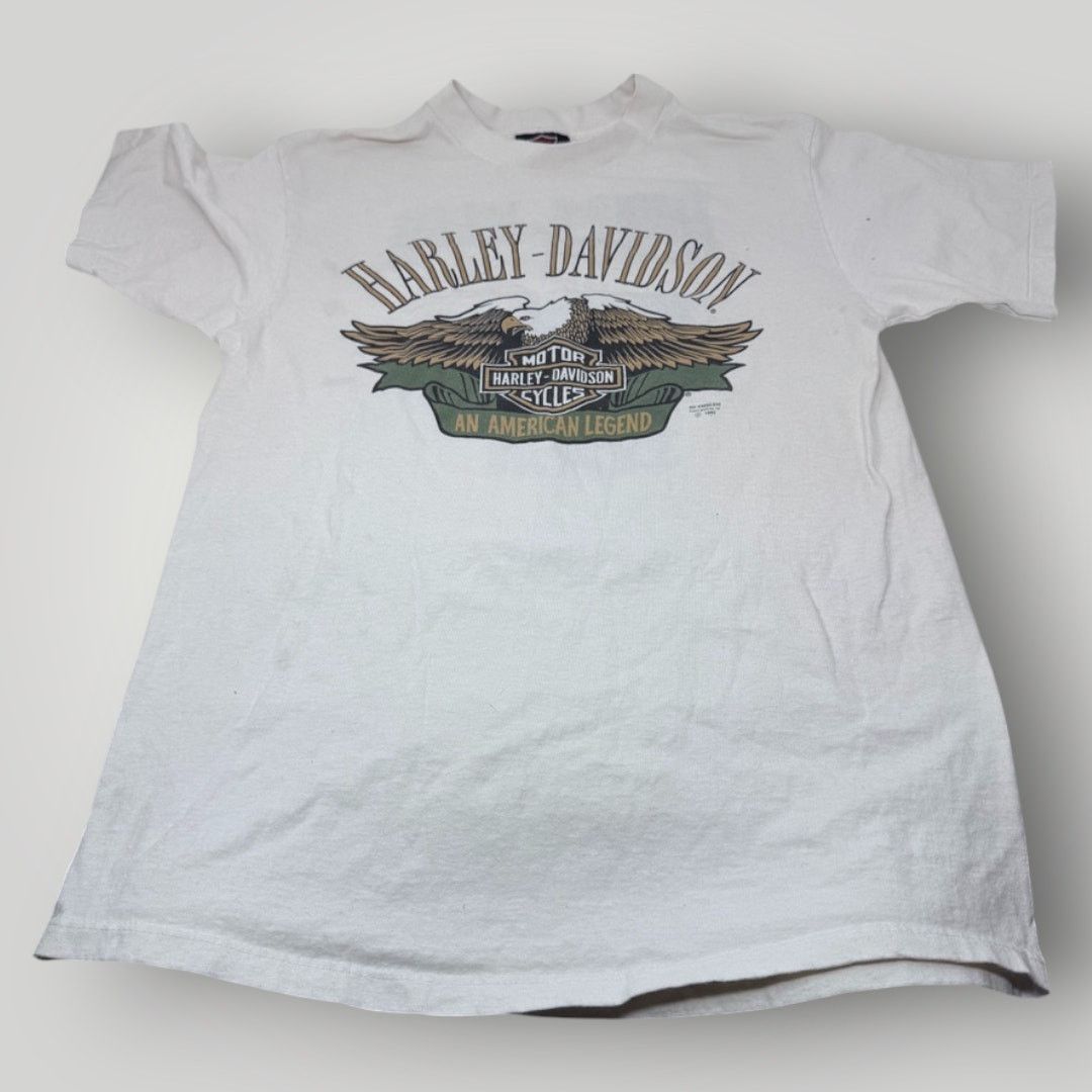 Harley Davidson Vintage Top Harley Davidson Berlin 3D Emblem 1990s T-shirt Size US S / EU 44-46 / 1 - 2 Thumbnail