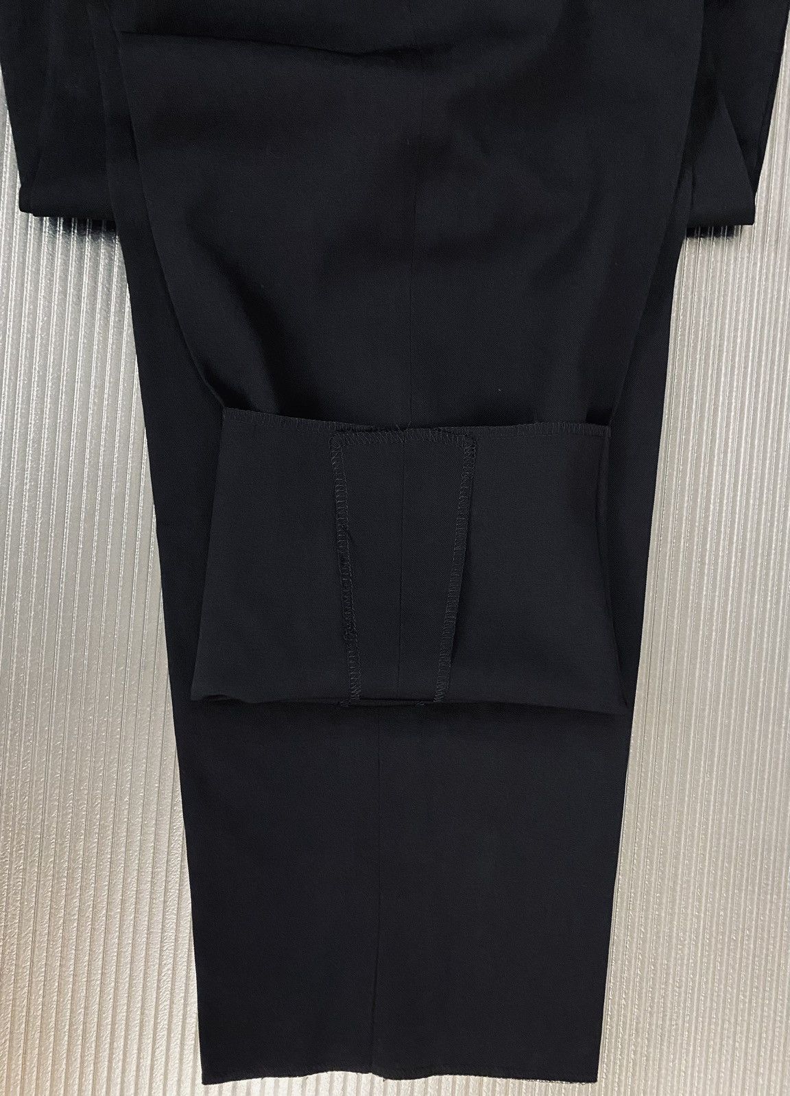Yohji Yamamoto Yohji Yamamoto 🇯🇵 pour homme Nero wool slacks 4 NWT Size US 37 - 6 Thumbnail