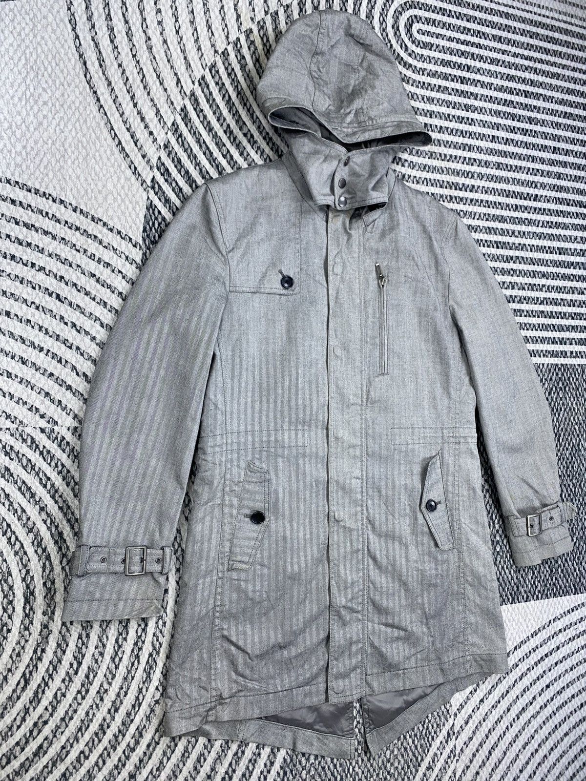 Michel Klein Vintage Michel Klein Fishtail Style Parka Jacket Size US M / EU 48-50 / 2 - 3 Thumbnail