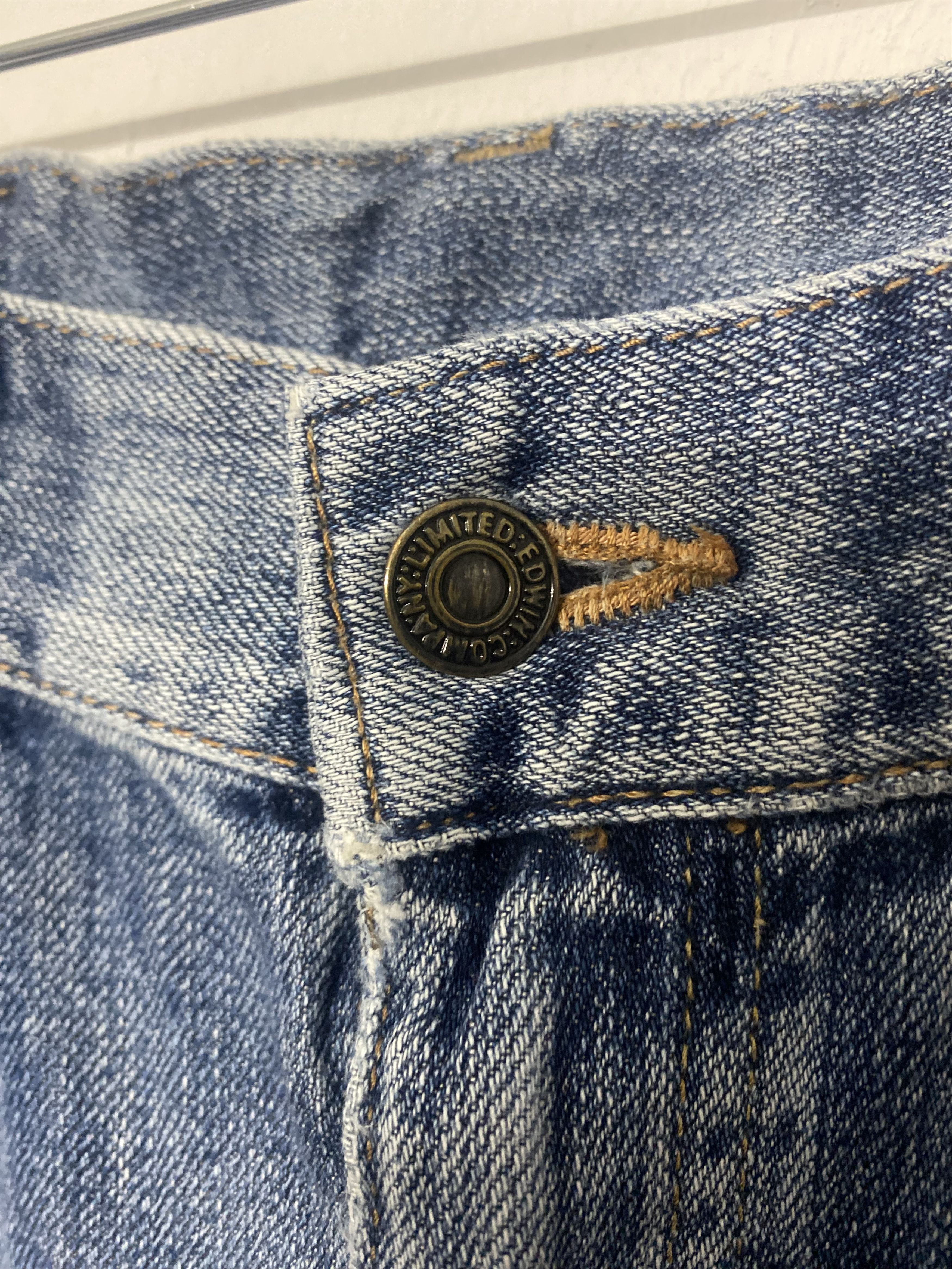 Edwin Vintage Edwin Extra Extreme Blue Jeans Size US 32 / EU 48 - 12 Thumbnail