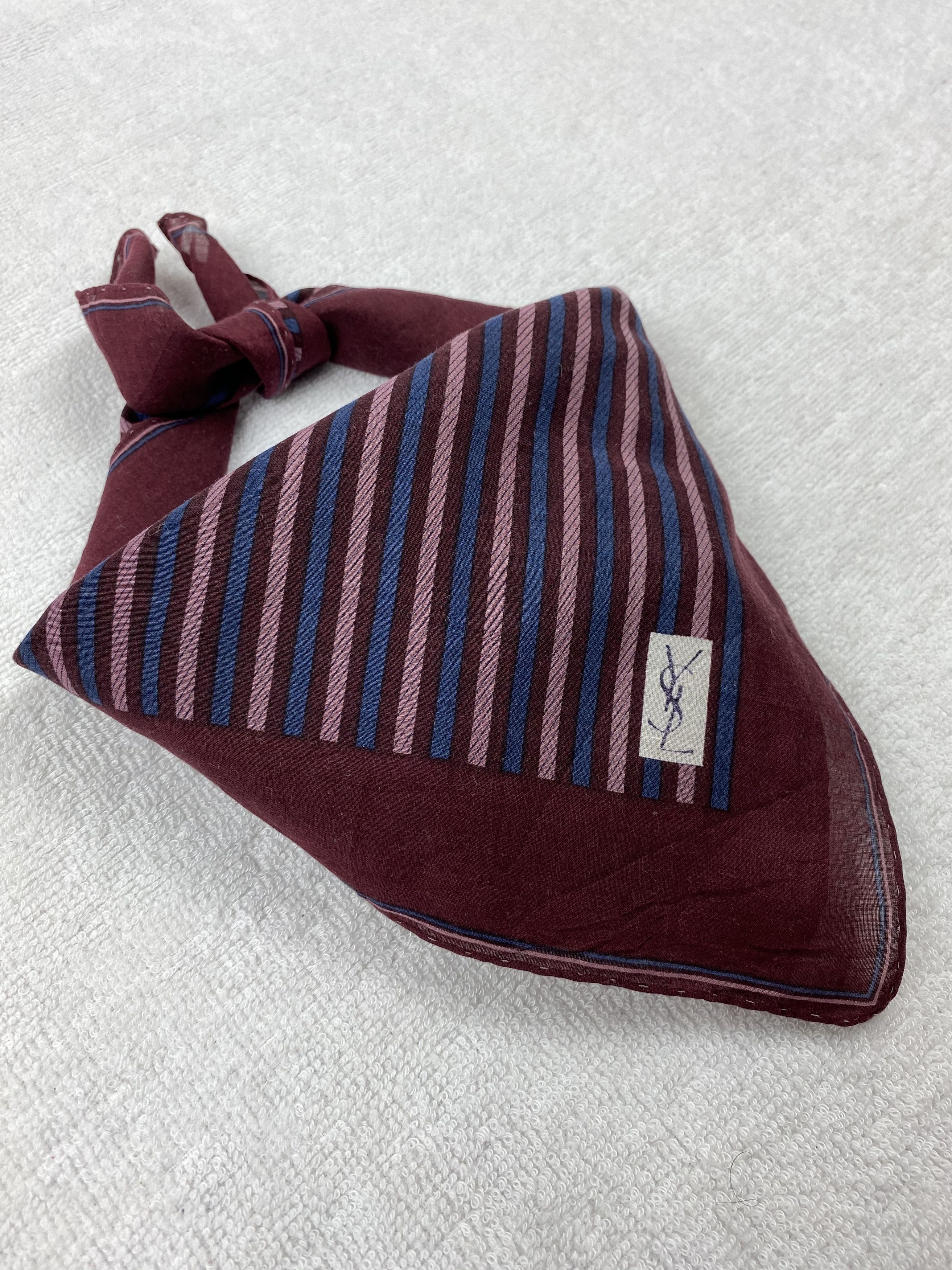 Yves Saint Laurent Yves Saint Laurent Handkerchief / Bandana / Neckerchief Size ONE SIZE - 1 Thumbnail
