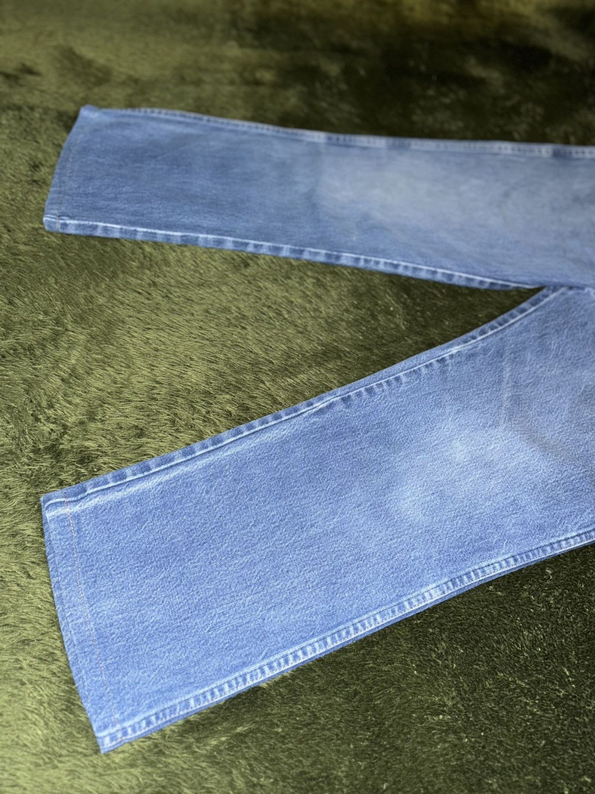 Wrangler [38X32] Wrangler USA Original Vintage Washed Denim Pants Size US 38 / EU 54 - 6 Thumbnail