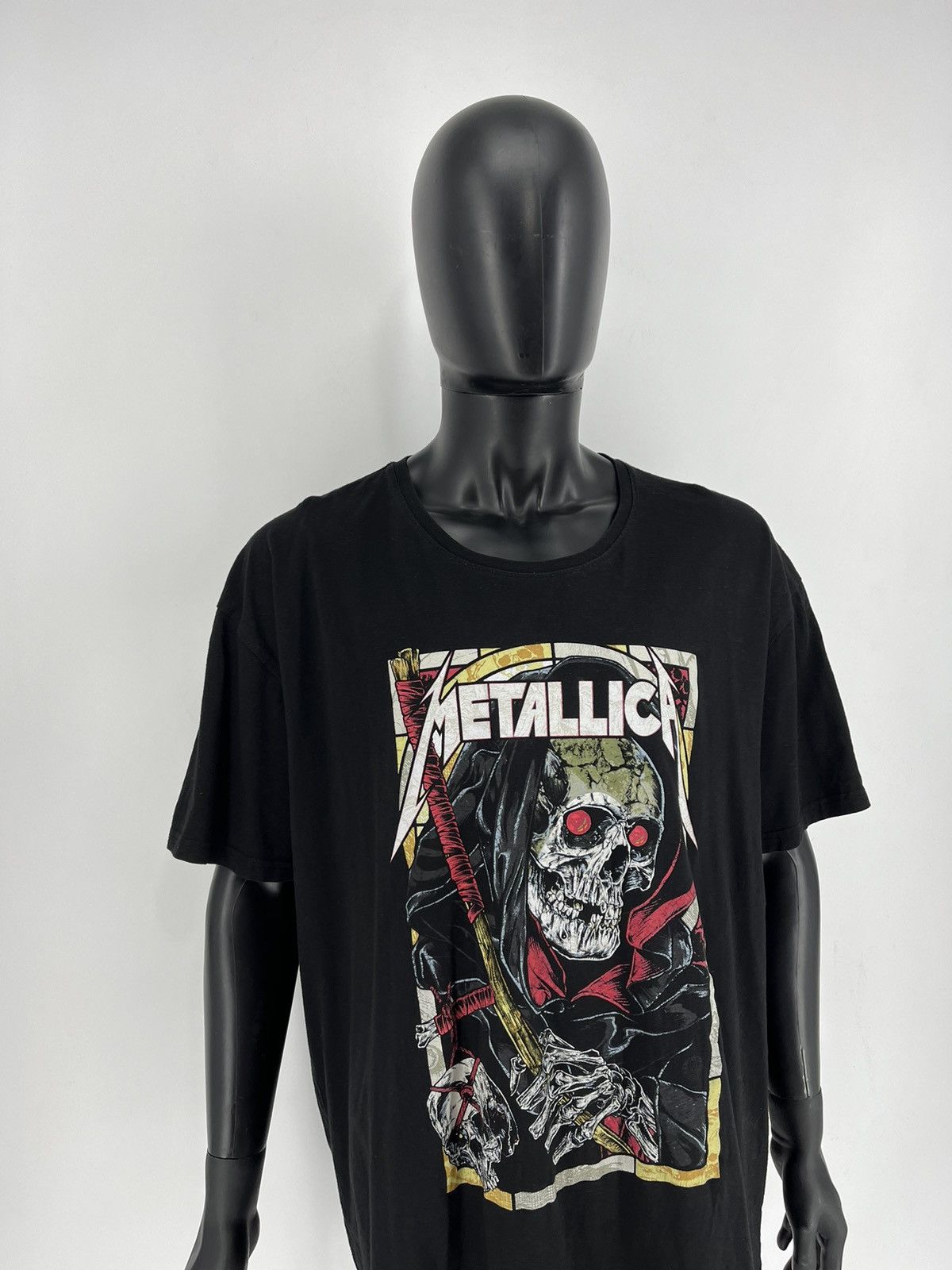 Metallica × Vintage Vintage Metallica Heavy Metal Rock Tshirt Size 3XL Size US XXL / EU 58 / 5 - 3 Thumbnail