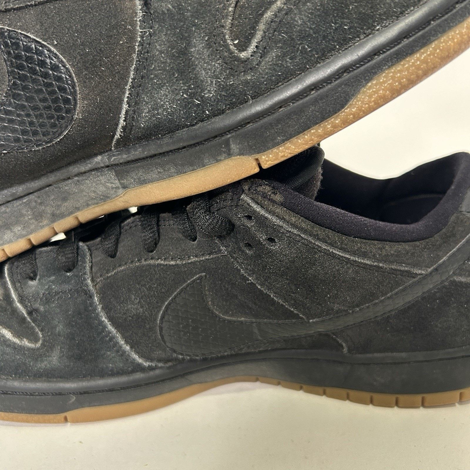 Nike Nike Dunk Low SB ISO “Black Gum/Snakeskin” (2014) 304292-045 Size US 11 / EU 44 - 8 Thumbnail