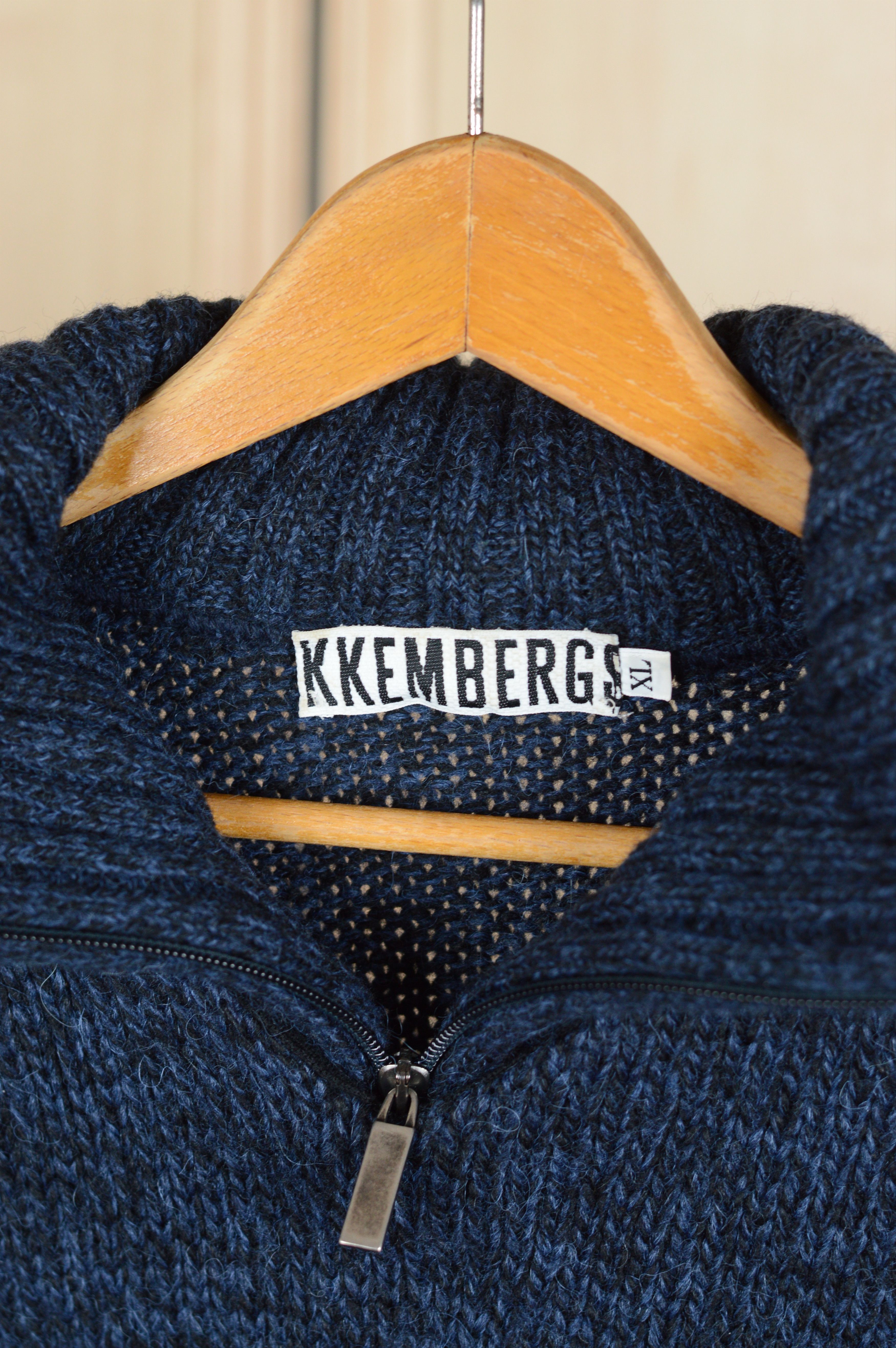 Dirk Bikkembergs Bikkembergs Turtle Neck Quarter Zip Wool Sweater Size US XL / EU 56 / 4 - 9 Thumbnail