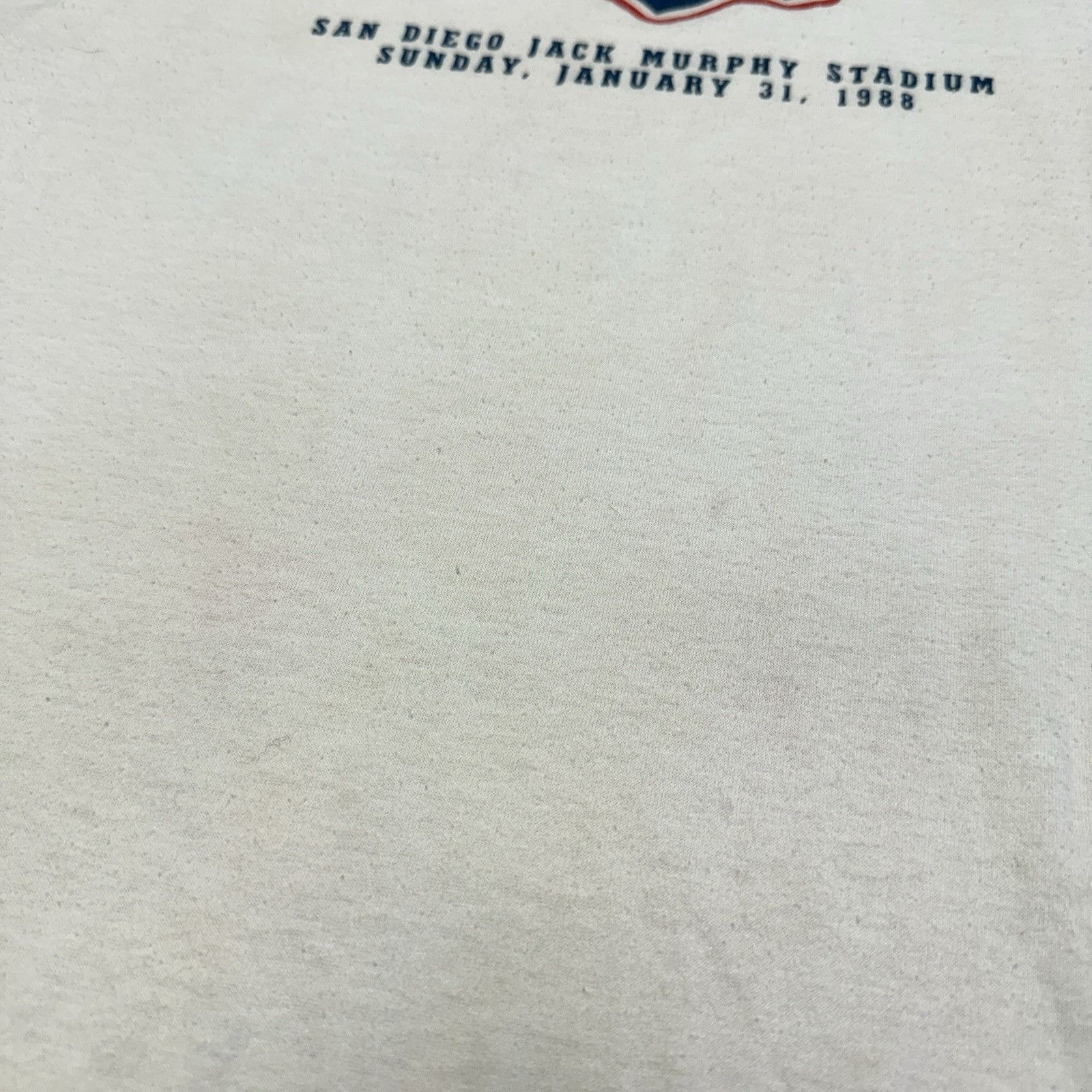 Trench USA Vintage 80s Super Bowl XXII T Shirt Mens XL Trench 3/4 Sleev Size US XL / EU 56 / 4 - 6 Thumbnail