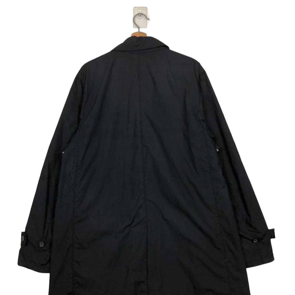 Japanese Brand 📌Iconic Black Junmen Long Jacket Duck Canvas Chore Worker Size US L / EU 52-54 / 3 - 11 Thumbnail