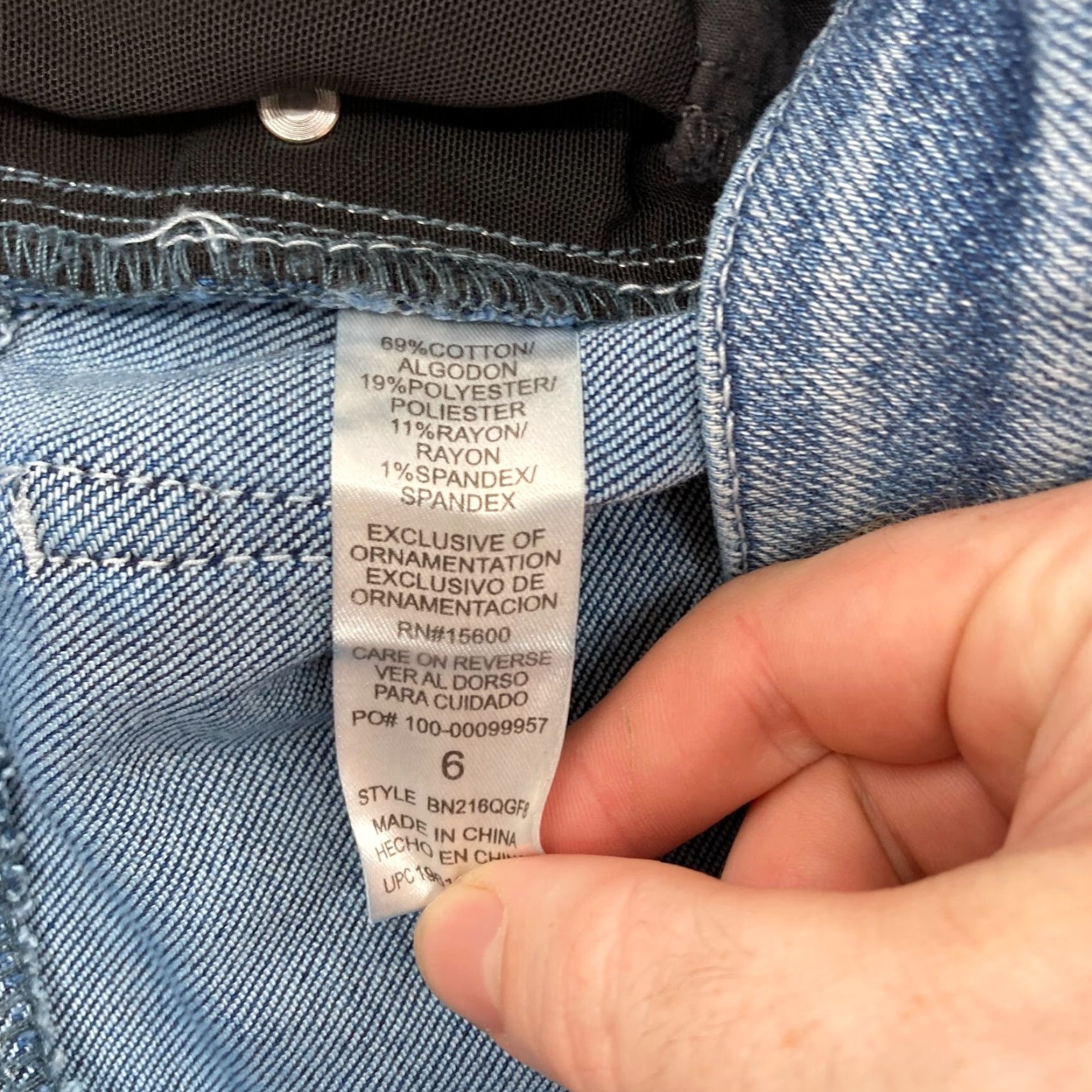 Vintage Democracy Jeans Ab Technology Women's 6 Ankle Skinny Medium Blue Stretch Denim Jeans Size 28" / US 6 / IT 42 - 5 Thumbnail
