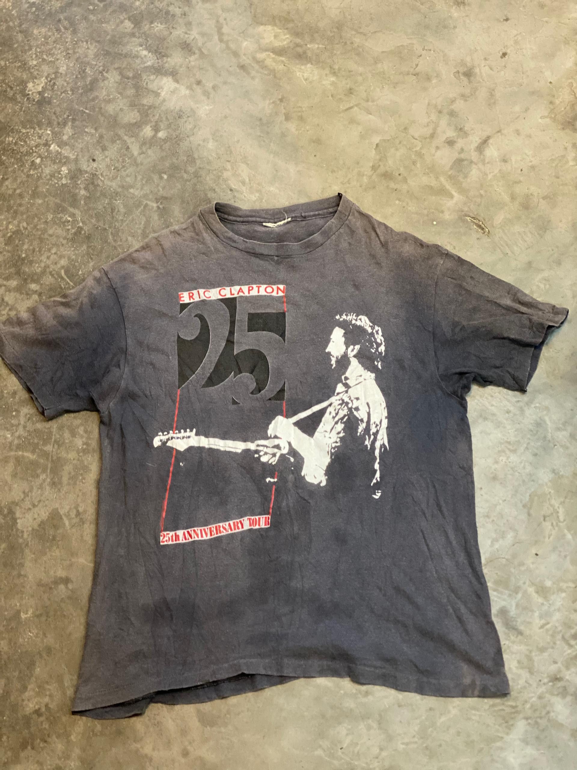 VINTAGE ERIC CLAPTON JAPAN TOUR 1988 ROCK TEE