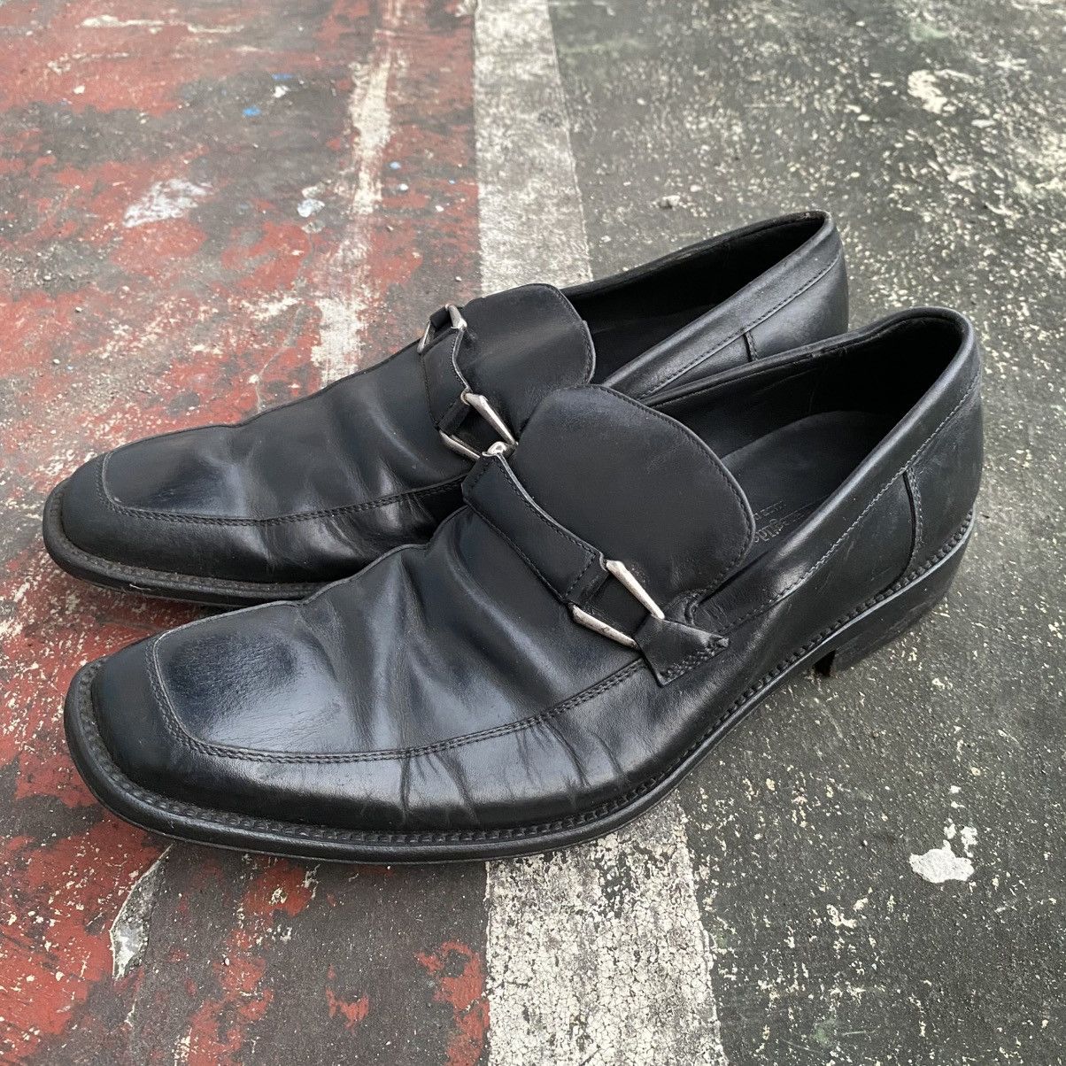 Ermenegildo Zegna Ermenegildo zegna black loafers Size US 6.5 / EU 39-40 - 1 Thumbnail