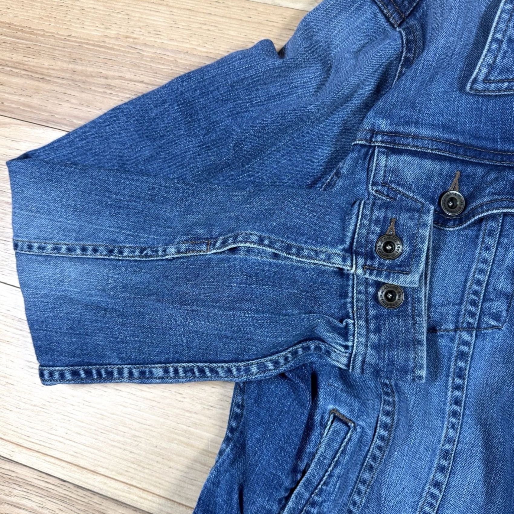 Ralph Lauren VINTAGE Polo Ralph Lauren Women's Jacket L Blue Denim Dungarees Jeans Size 36" / US 14 / IT 50 - 4 Thumbnail