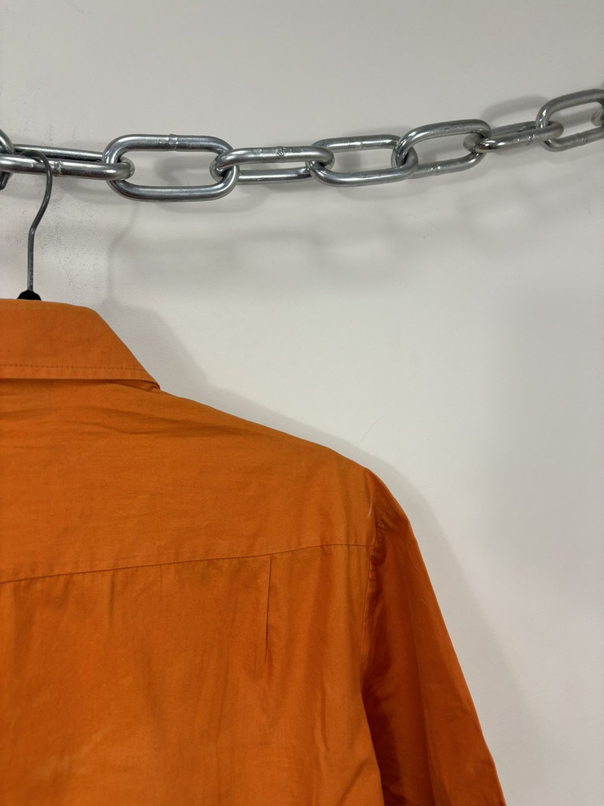 Dolce & Gabbana Vintage Dolce & Gabbana Orange Pocket Short Sleeve Shirt Size US M / EU 48-50 / 2 - 23 Thumbnail