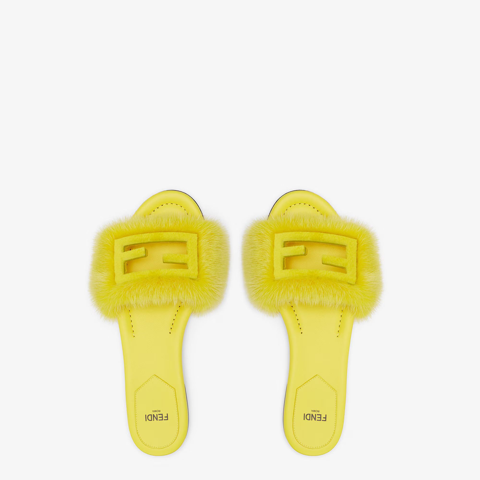 Fendi o1s1wg111225 Baguette in Yellow Size US 7 / IT 37 - 4 Thumbnail