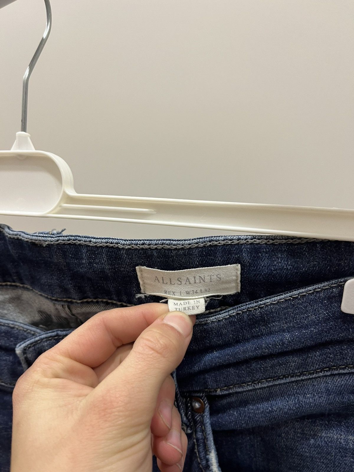 Allsaints Mens Allsaints Jeans Denim Pants Size W34 Size US 34 / EU 50 - 5 Thumbnail