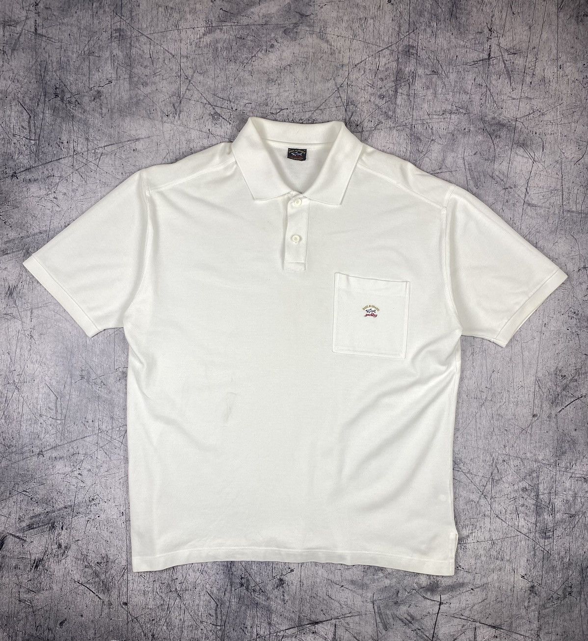 Paul & Shark × Vintage Vintage Paul & Shark Yachting Polo Tee T Shirt Size XL Size US XL / EU 56 / 4 - 2 Thumbnail