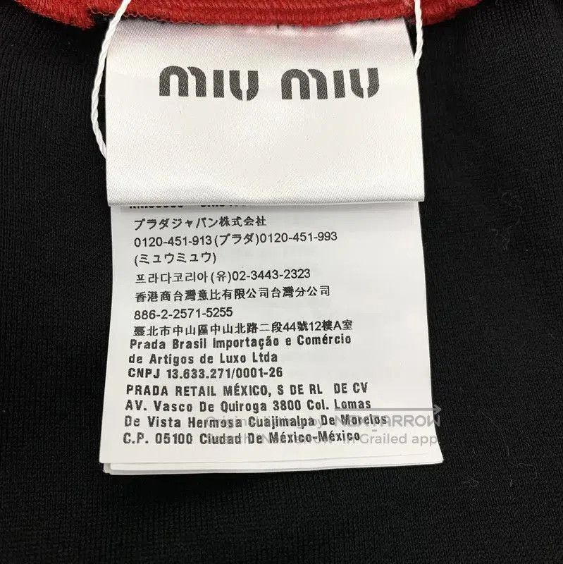 Miu Miu Miu Miu Black Cotton Women's Skirt . Size 23" - 6 Thumbnail