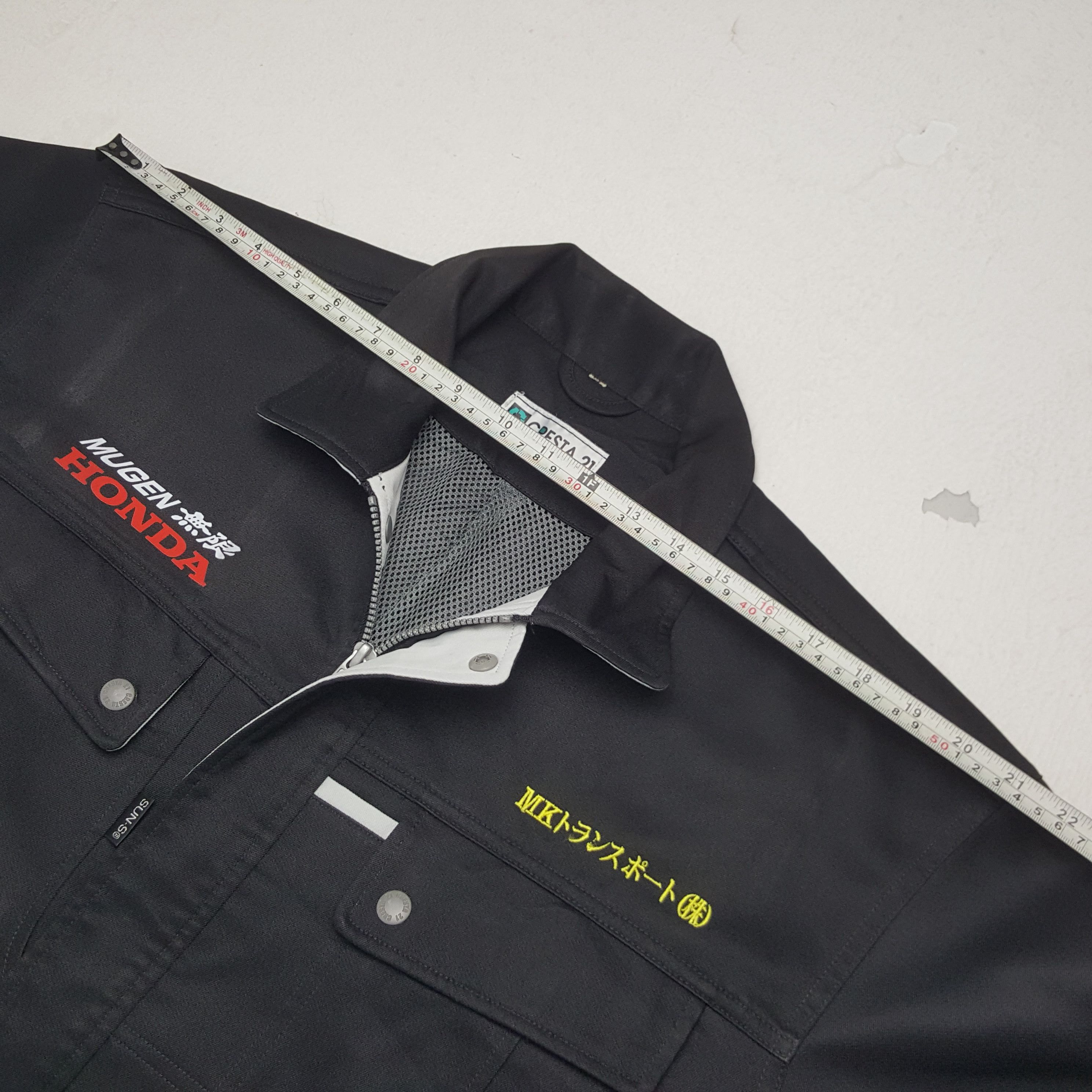 Honda × Vintage Vintage Mugen Honda Japanese Racing Team Custom Art Jacket Size US L / EU 52-54 / 3 - 6 Thumbnail