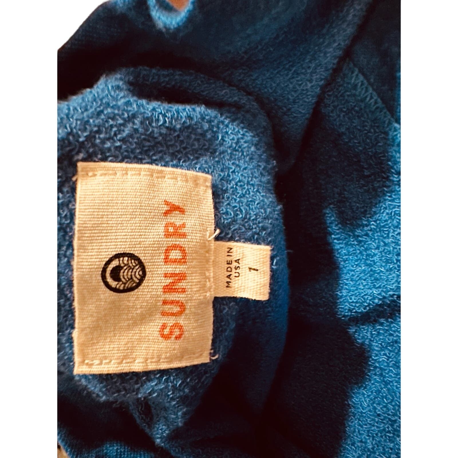 Sundry Sundry V-neck Long Sleeve Shirt, Royal Blue Size Small, NWOT Size S / US 4 / IT 40 - 5 Thumbnail