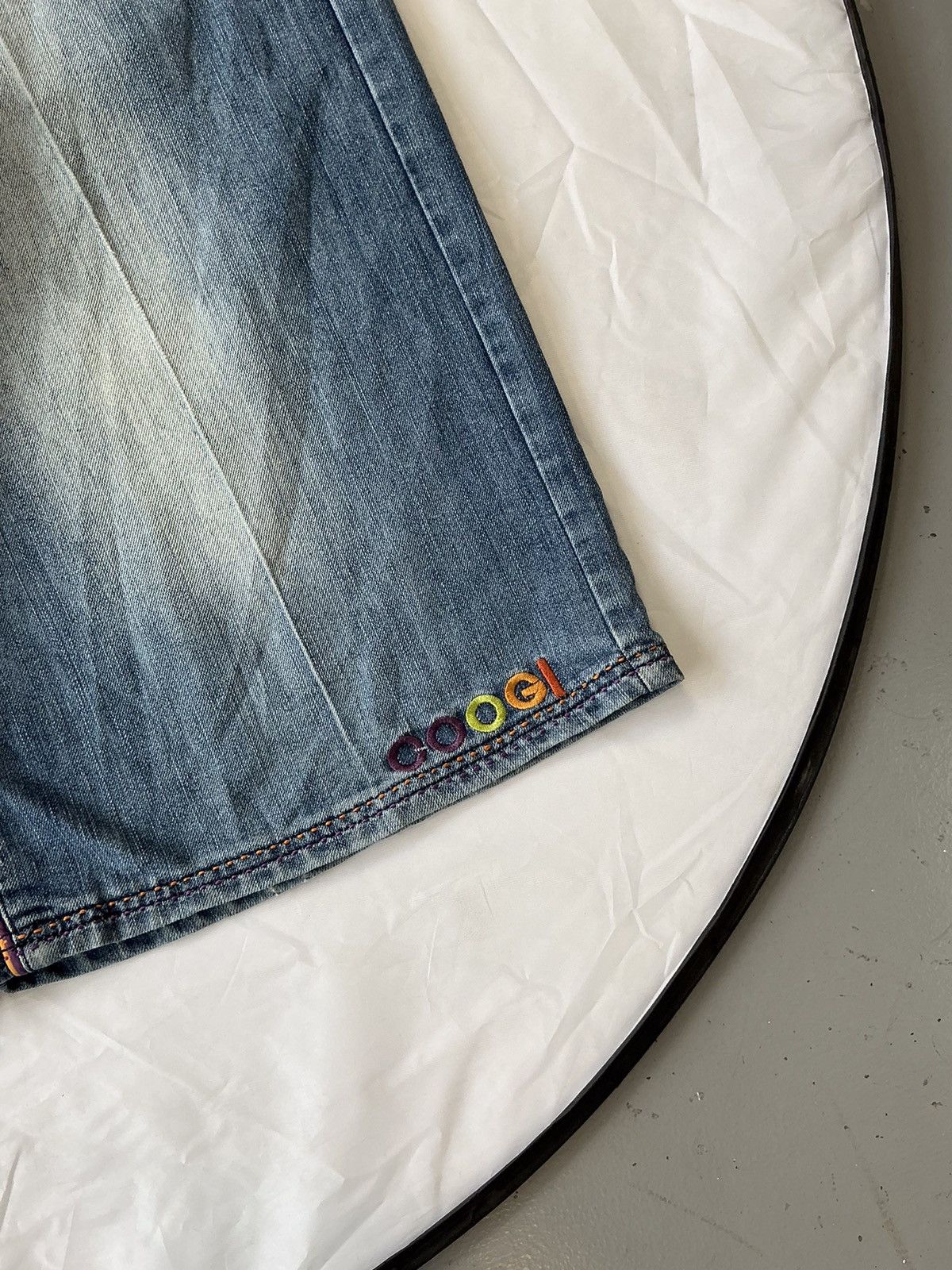 Coogi × Vintage Vintage Coogi crazy 🐨 embroidered denim jort Size US 38 / EU 54 - 4 Thumbnail