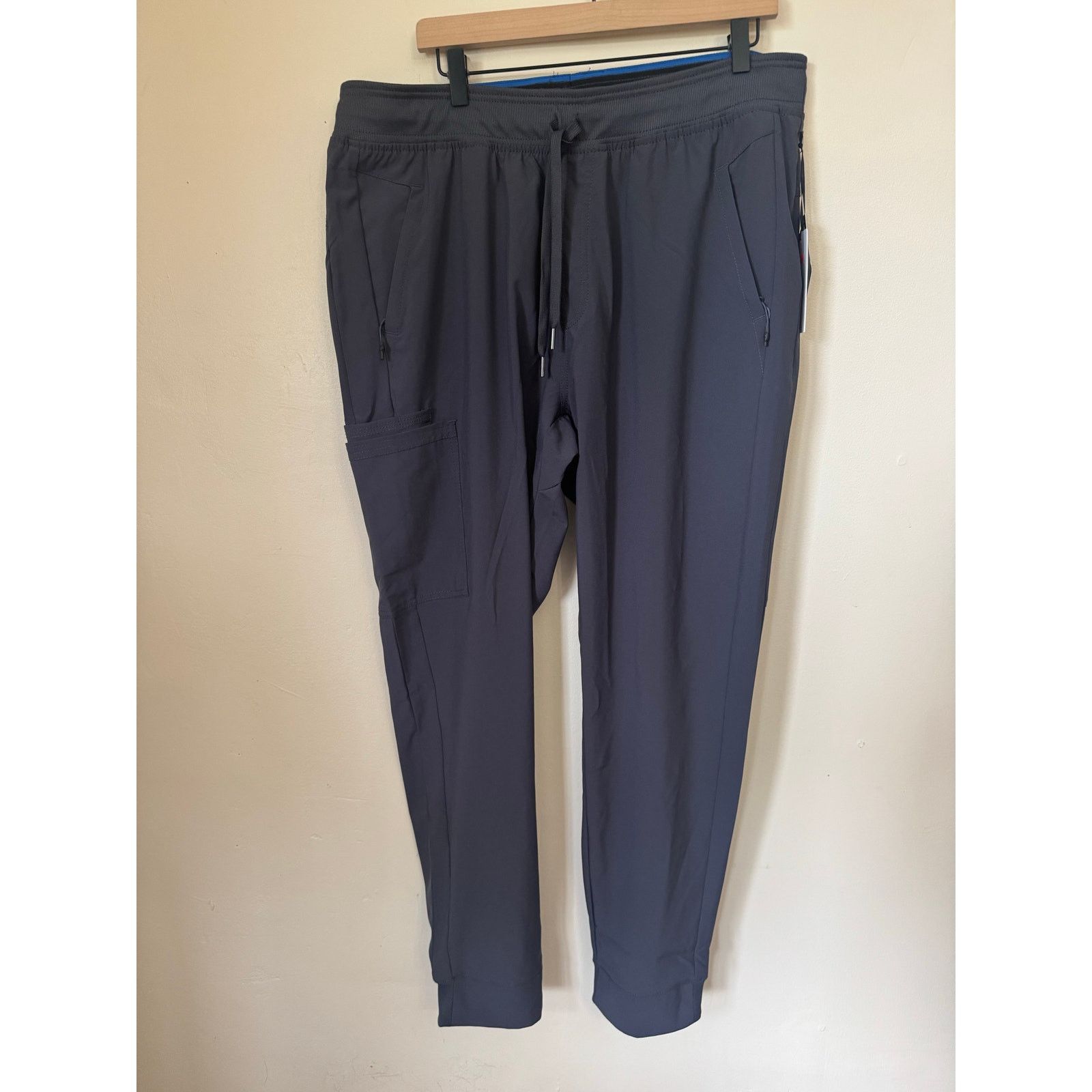 Other NWT Infinity Jogger Pants XL Gray Stretch Drawstring Size US 37 - 2 Thumbnail