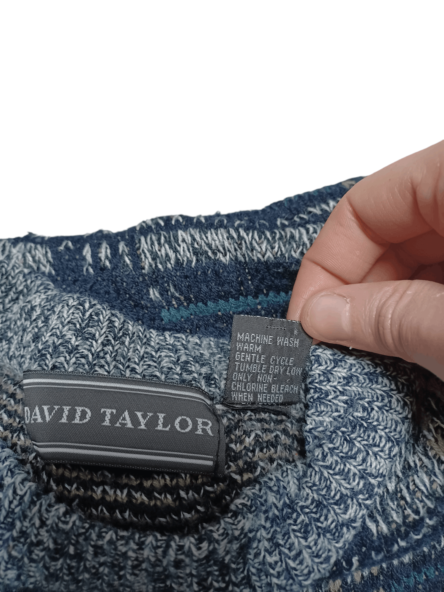 Other DAVID TAYLOR DESIGNER VINTAGE 90S AVANTGARDE SWEATER Size US XL / EU 56 / 4 - 4 Thumbnail
