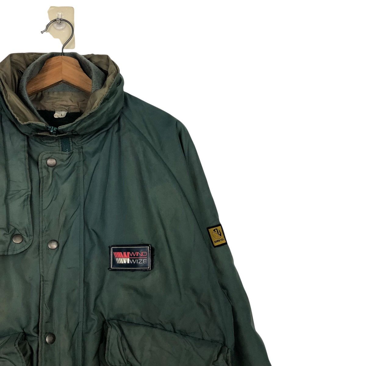 Japanese Brand 📌Vintage Bomber Jacket Wind Wize X Goretex Issey Miyake Size US L / EU 52-54 / 3 - 7 Thumbnail