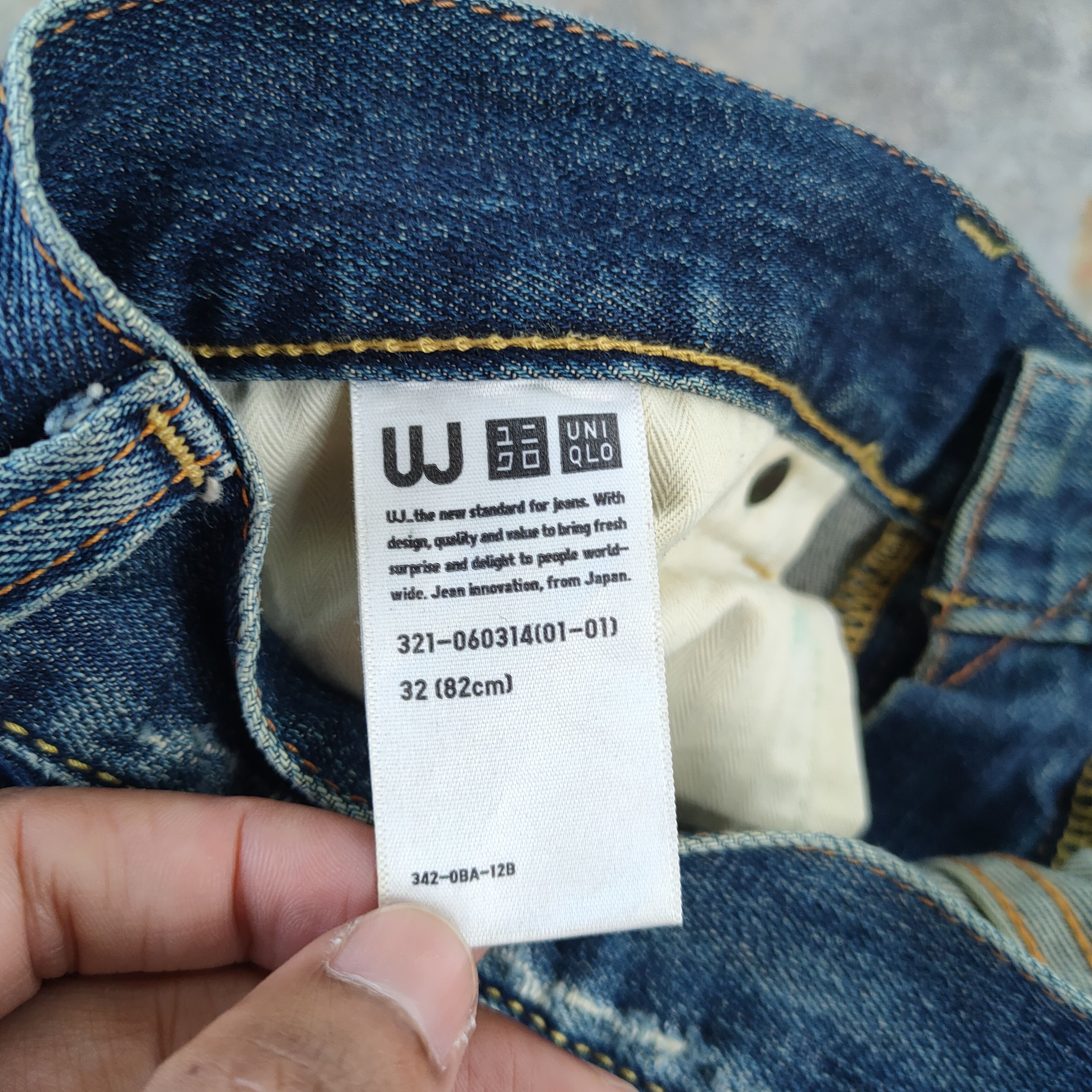 Japanese Brand W33 VINTAGE JAPANESE S001 FADED JEANS DENIM PANTS Size US 33 - 13 Thumbnail