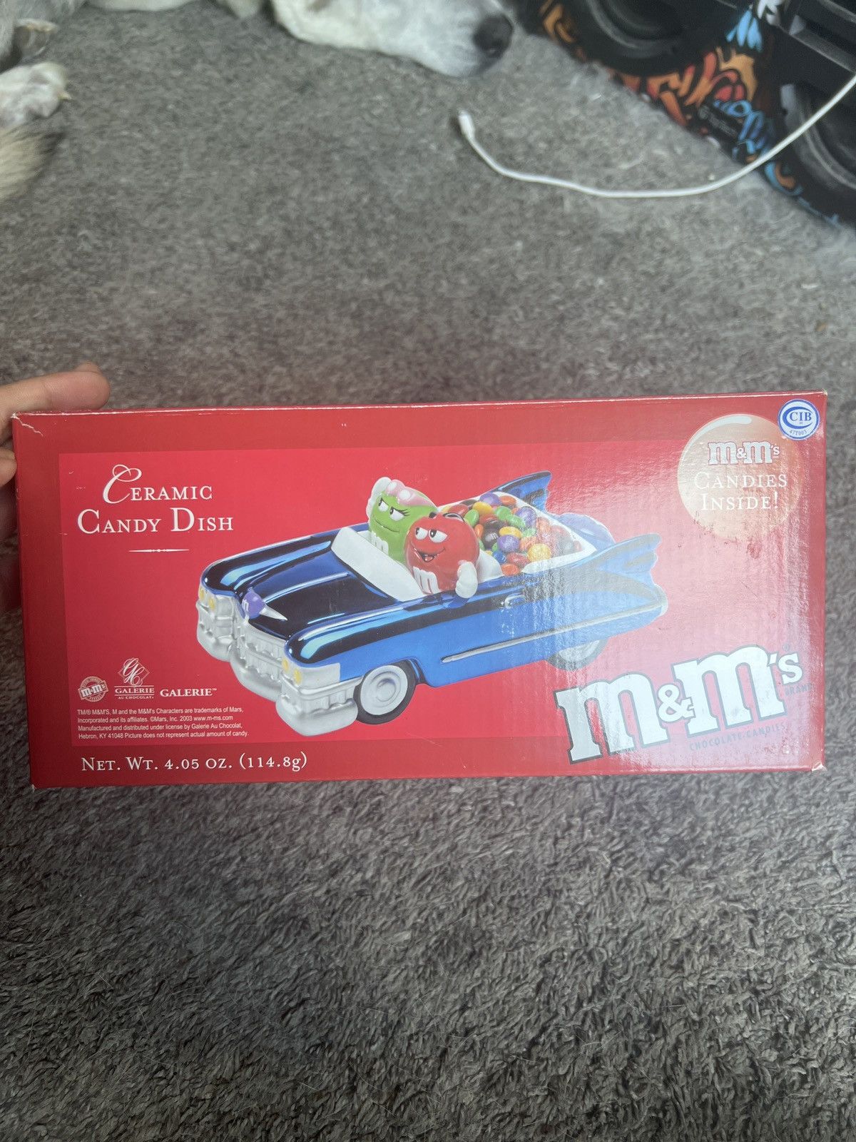 Vintage 2003 Galerie M&M’s Ceramic Candy Dish Size ONE SIZE - 8 Thumbnail