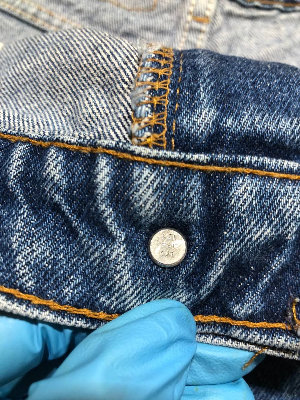 Levi's VINTAGE LEVIS Jean Shorts Blue Denim Size 34" / US 12 / IT 48 - 6 Thumbnail