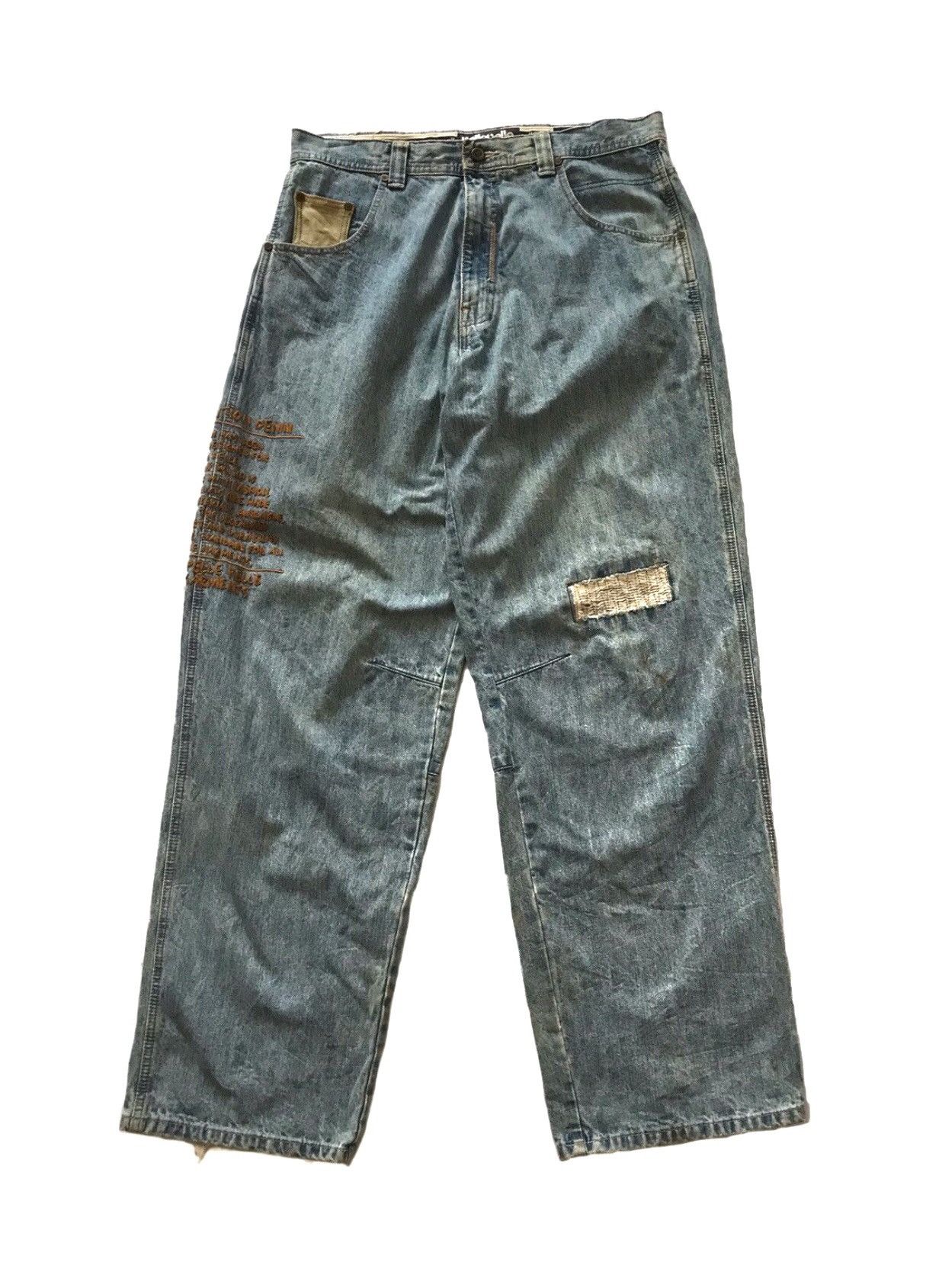 Pelle Pelle PELLE PELLE BAGGY STYLE JEANS Size US 34 / EU 50 - 1 Thumbnail