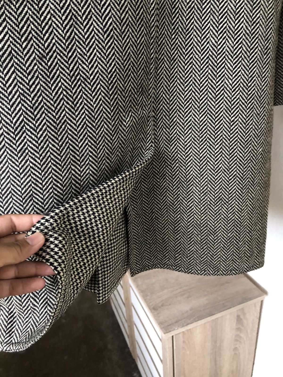 Lanvin Vintage Lanvin Paris Wool Twilled Double Breasted Jacket Size M / US 6-8 / IT 42-44 - 13 Thumbnail