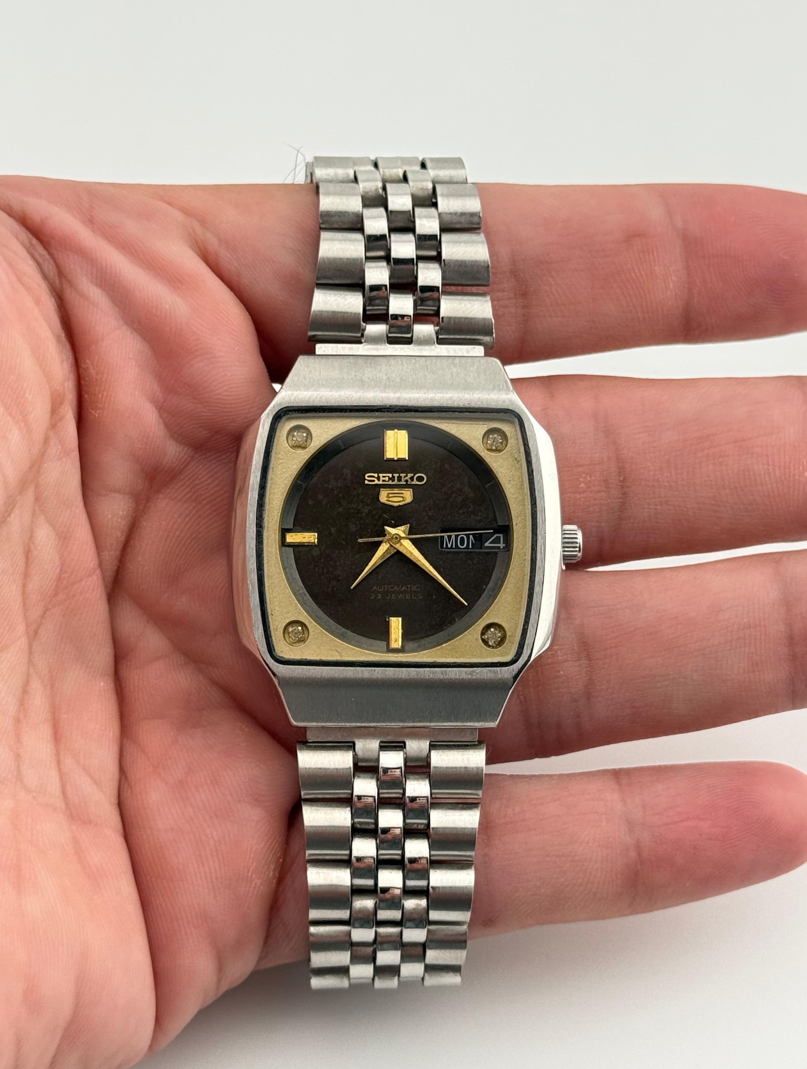 Seiko Vintage Men's Wrist Watch Size 36 - 6 Thumbnail