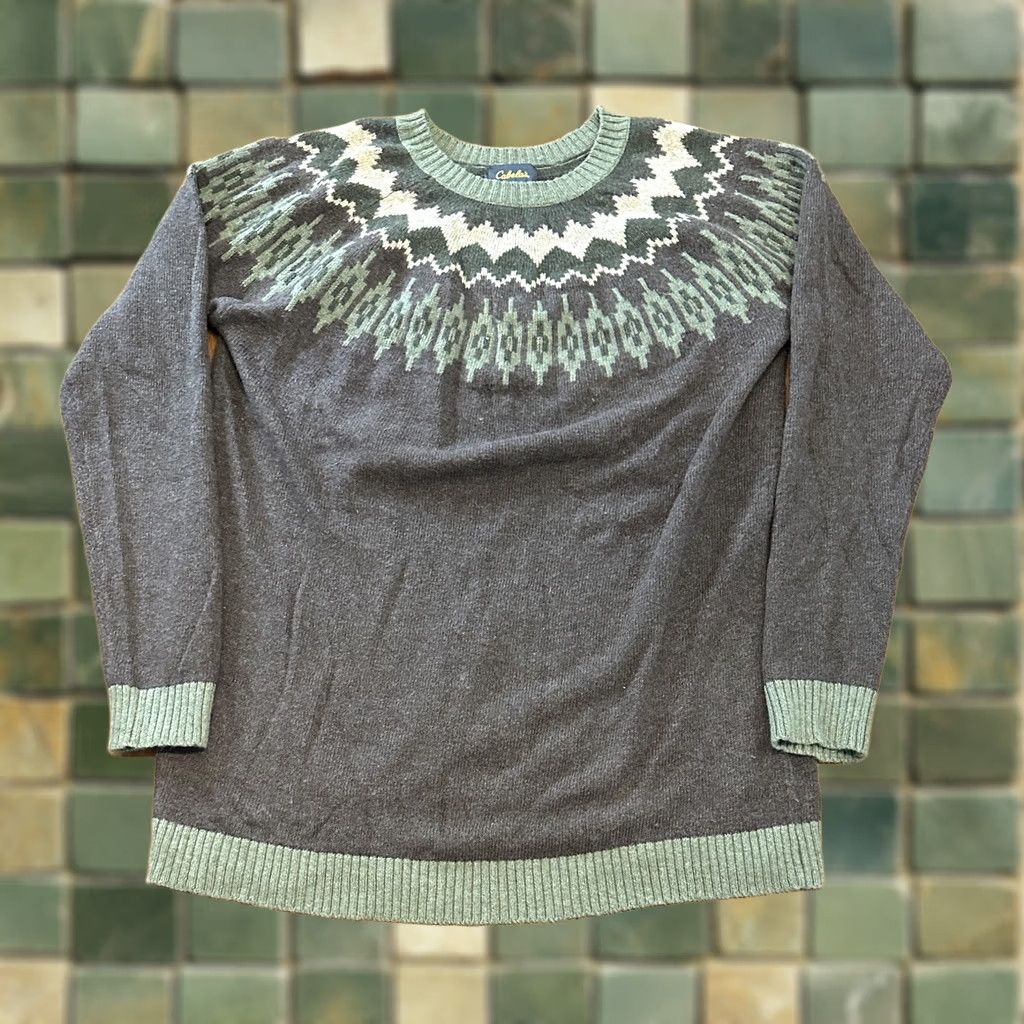 Vintage Cabela's Sweater Green Acrylic Cotton Large Men Size US L / EU 52-54 / 3 - 1 Thumbnail