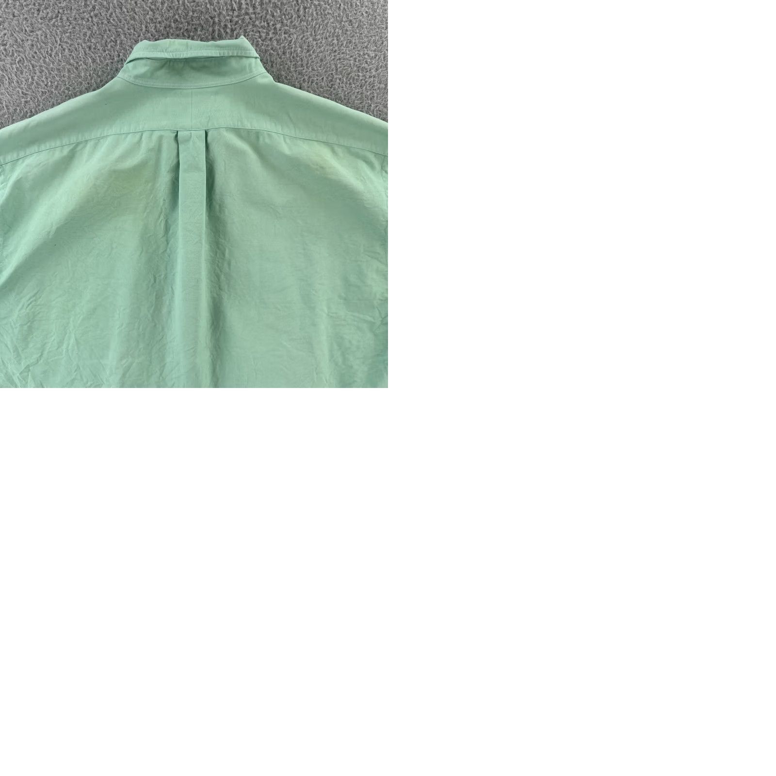 Ralph Lauren VINTAGE Ralph Lauren Men’s Large Button-Up Shirt Dyed Lime Green Thrashed Preppy Size US L / EU 52-54 / 3 - 10 Thumbnail